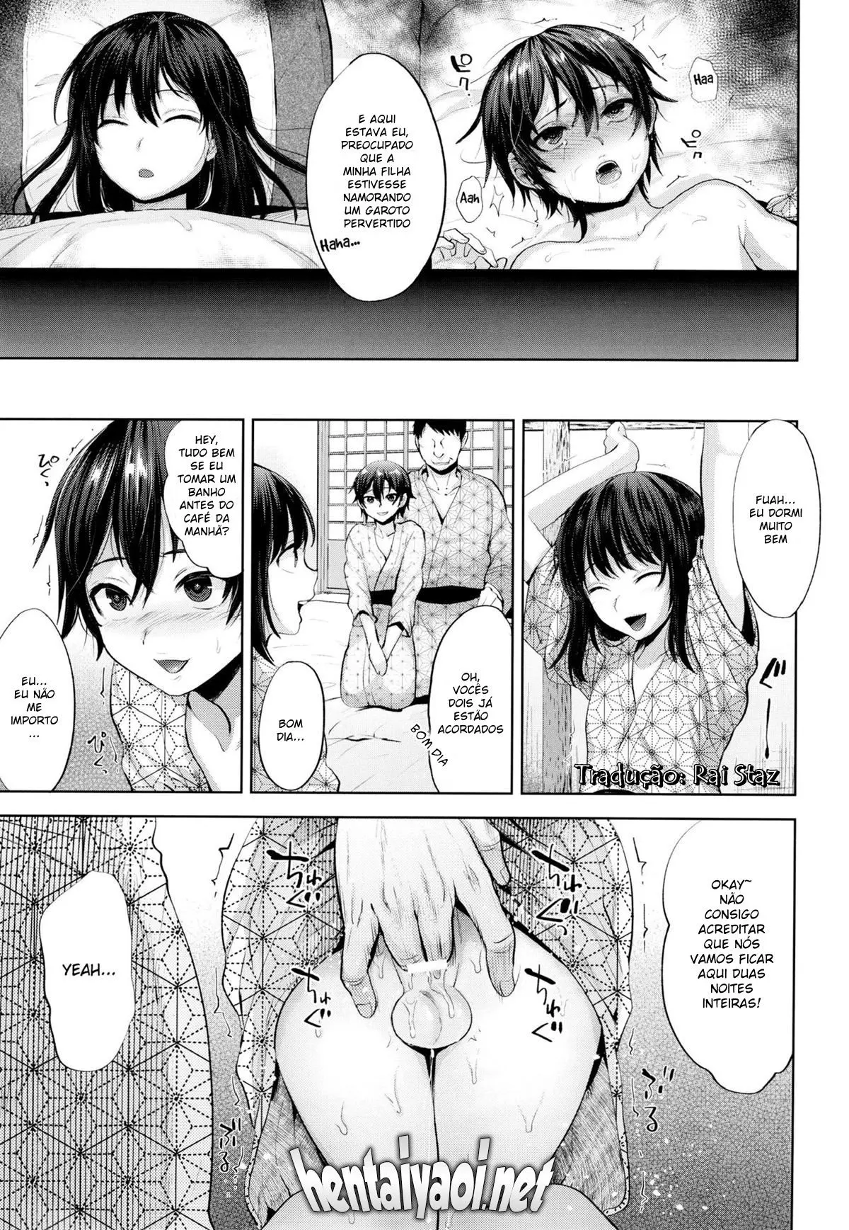 Tabi no Yoru no Himitsu Hentai – Página 19