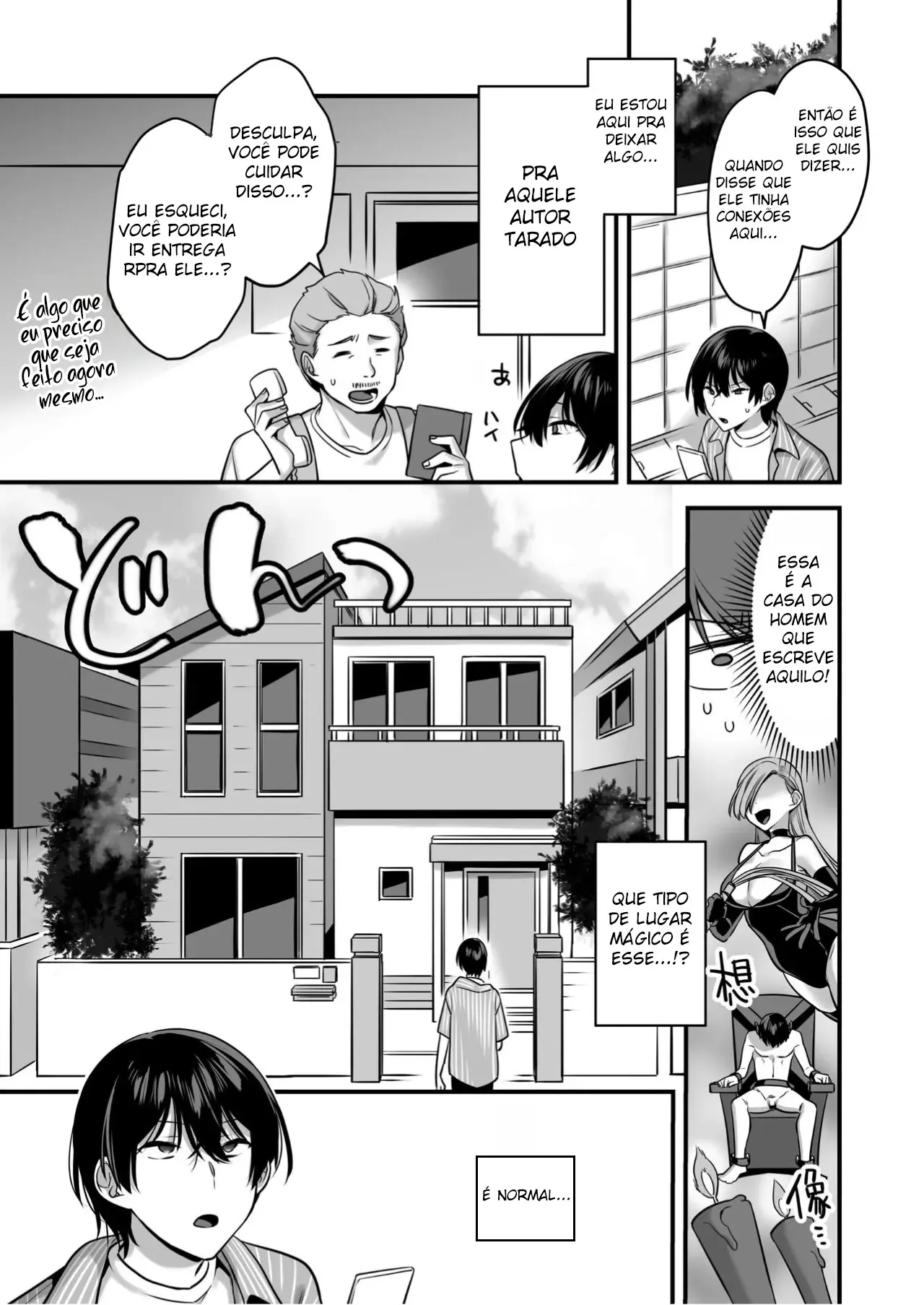 Também Quero Ser Dominado Sem Piedade. ~ O Desejo Masoquista de um Estudante Exemplar ~ Hentai – Página 14