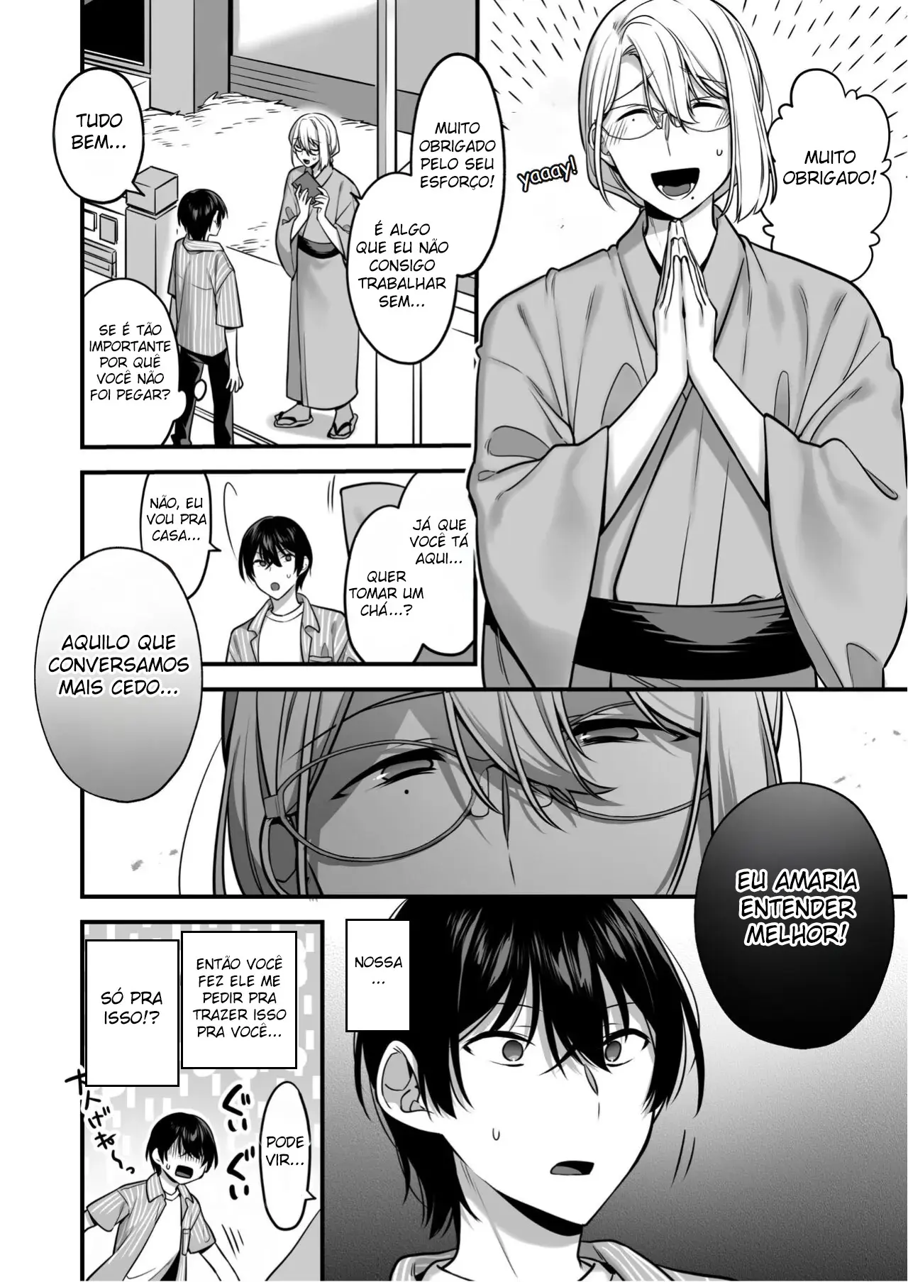 Também Quero Ser Dominado Sem Piedade. ~ O Desejo Masoquista de um Estudante Exemplar ~ Hentai – Página 15