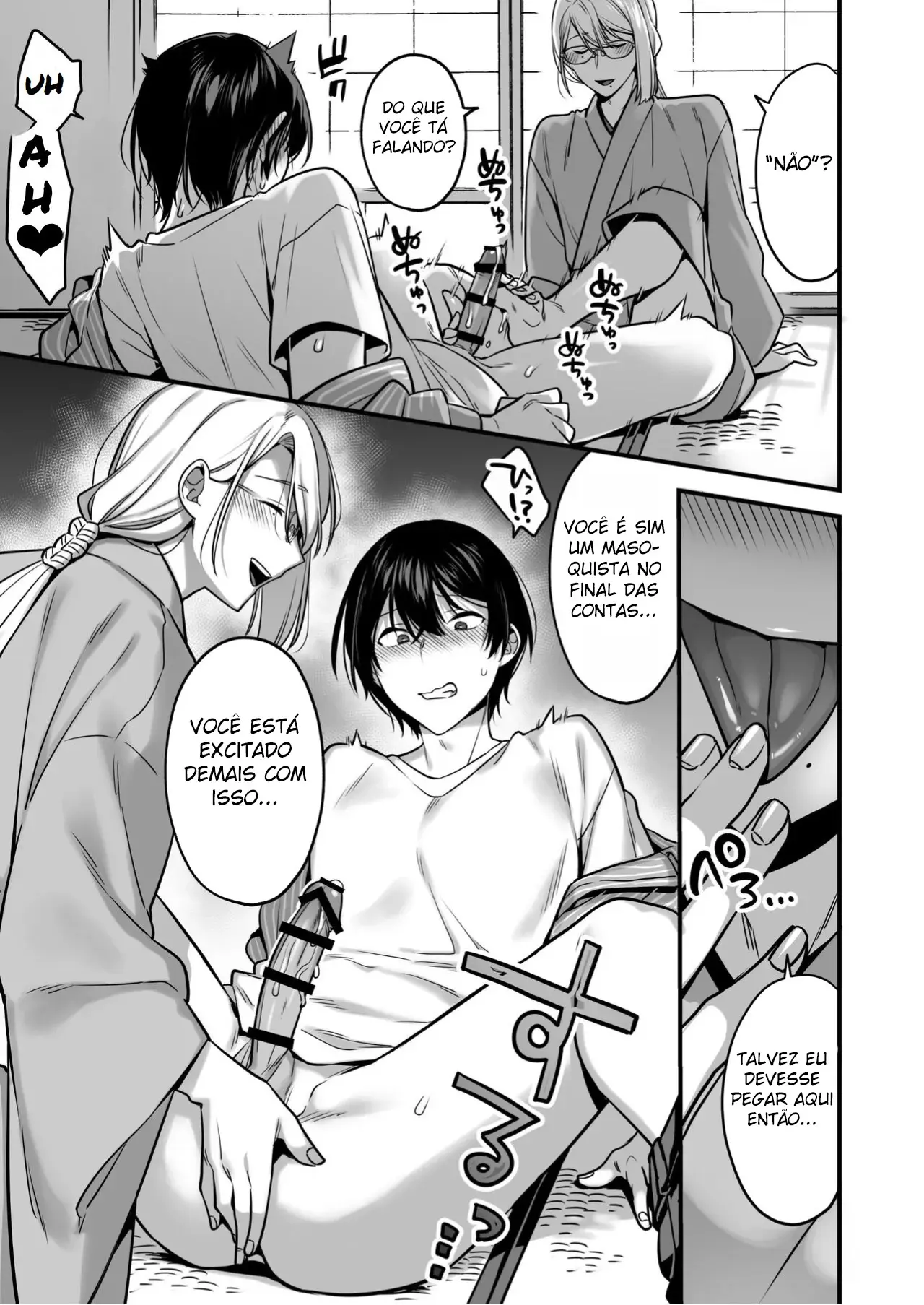 Também Quero Ser Dominado Sem Piedade. ~ O Desejo Masoquista de um Estudante Exemplar ~ Hentai – Página 20