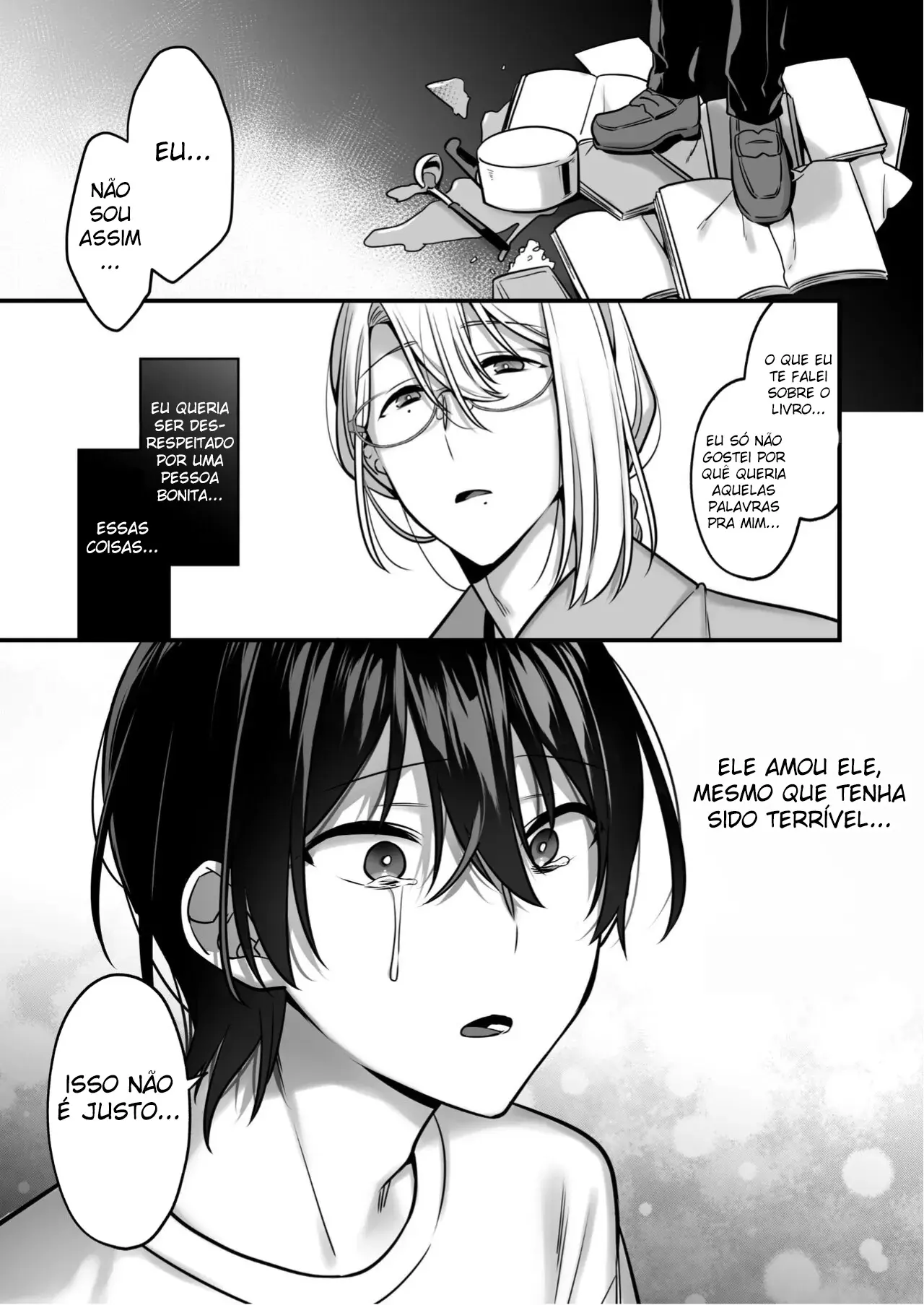 Também Quero Ser Dominado Sem Piedade. ~ O Desejo Masoquista de um Estudante Exemplar ~ Hentai – Página 28