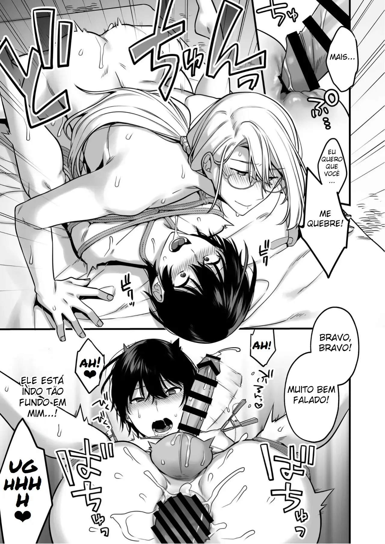 Também Quero Ser Dominado Sem Piedade. ~ O Desejo Masoquista de um Estudante Exemplar ~ Hentai – Página 42