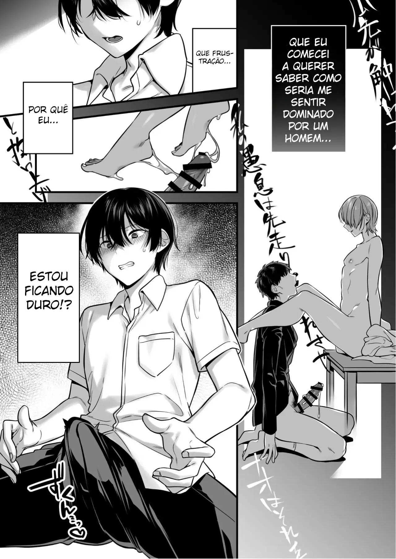 Também Quero Ser Dominado Sem Piedade. ~ O Desejo Masoquista de um Estudante Exemplar ~ Hentai – Página 8