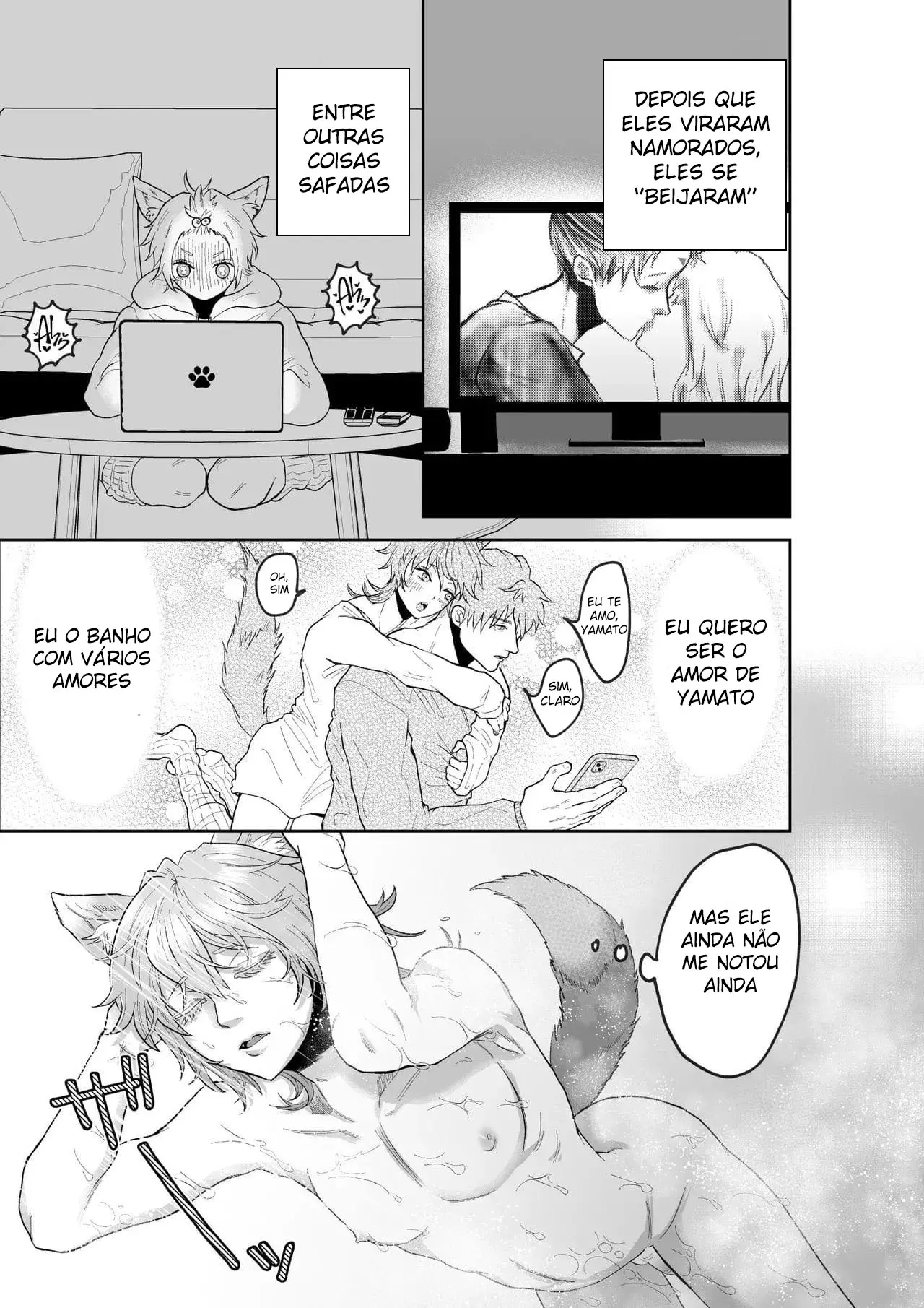 Tem Algo de Estranho Com Meu Cão… Hentai – Página 11