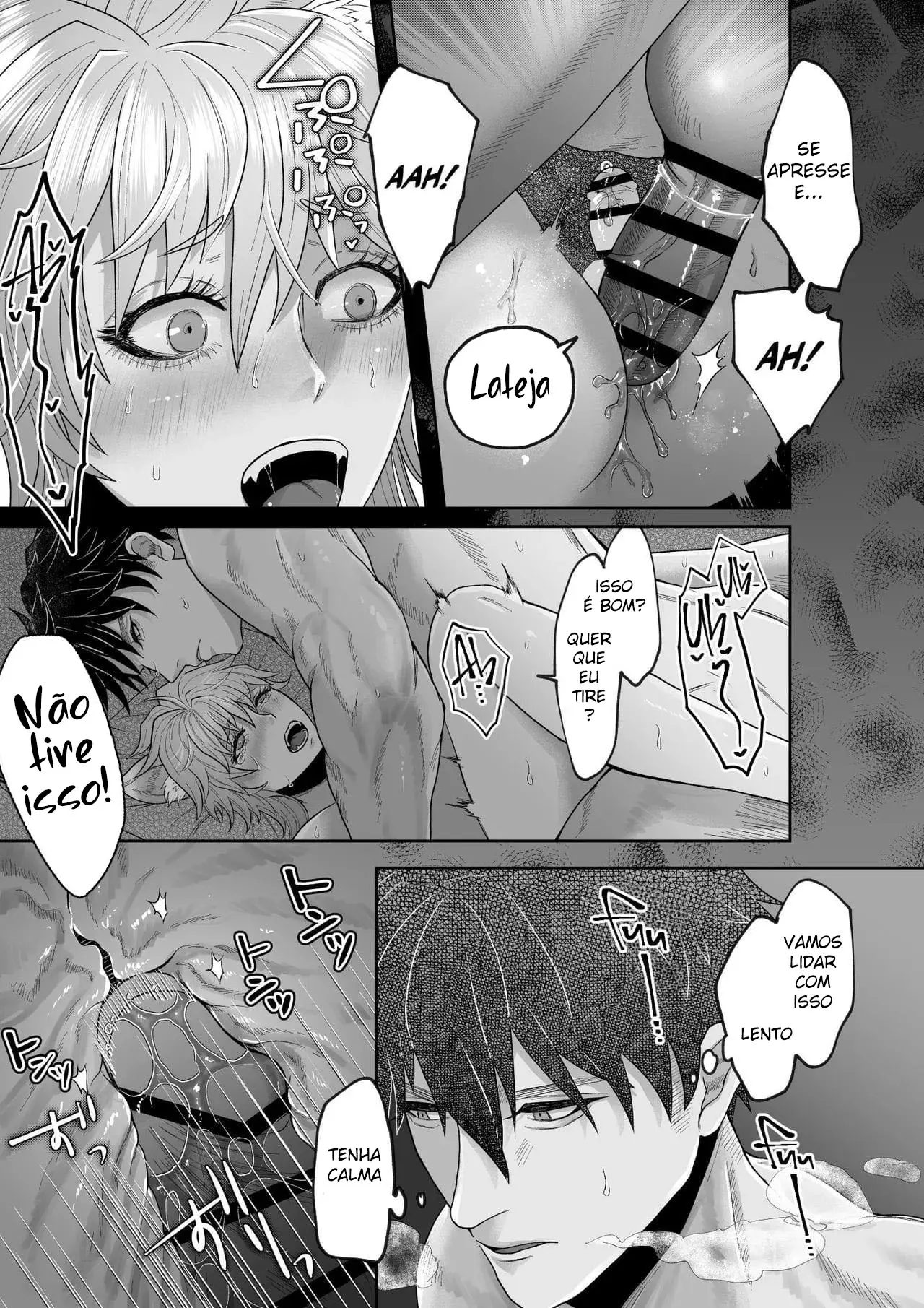 Tem Algo de Estranho Com Meu Cão… Hentai – Página 37