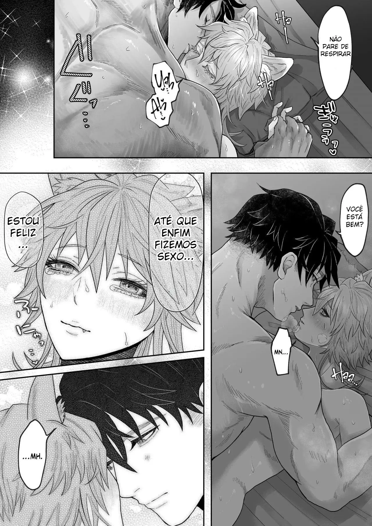 Tem Algo de Estranho Com Meu Cão… Hentai – Página 38