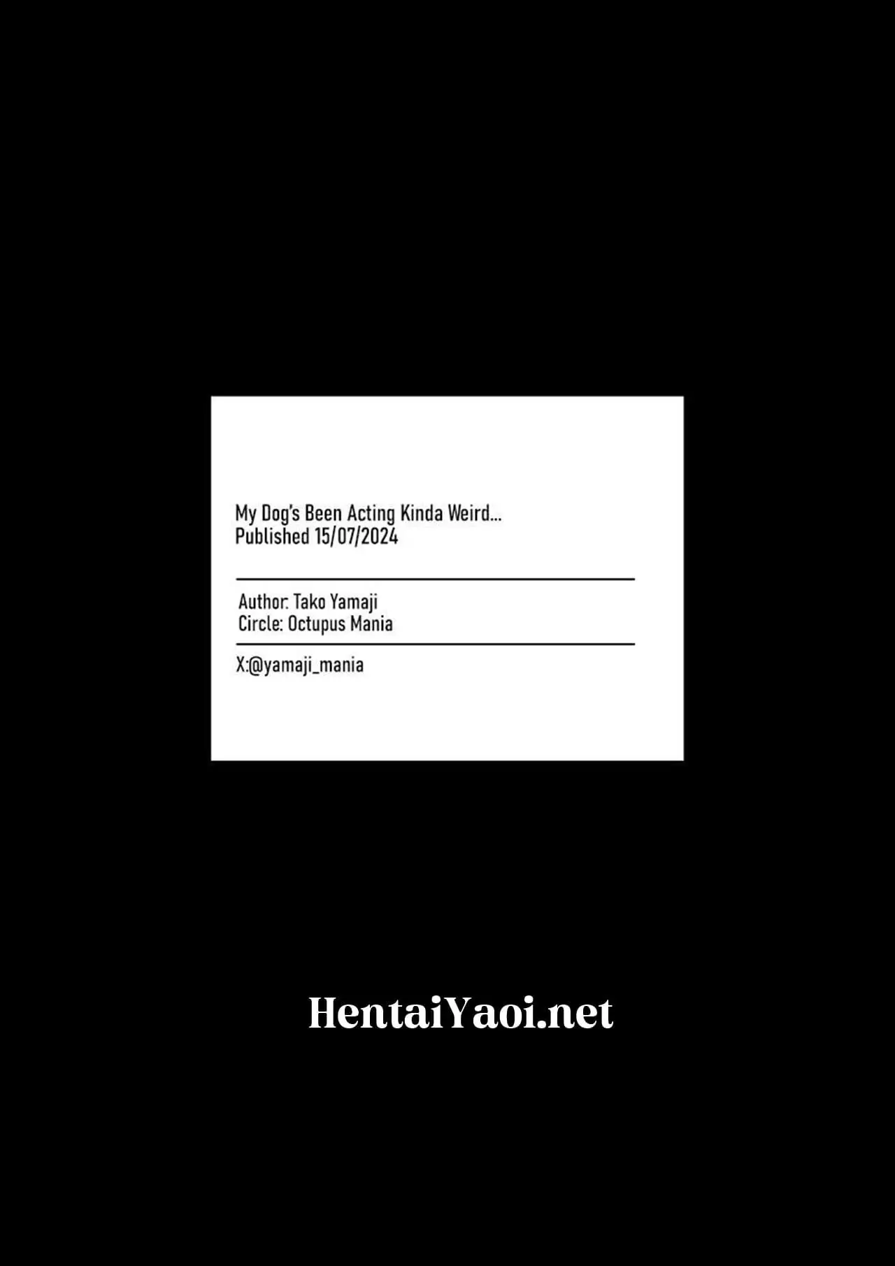 Tem Algo de Estranho Com Meu Cão… Hentai – Página 49