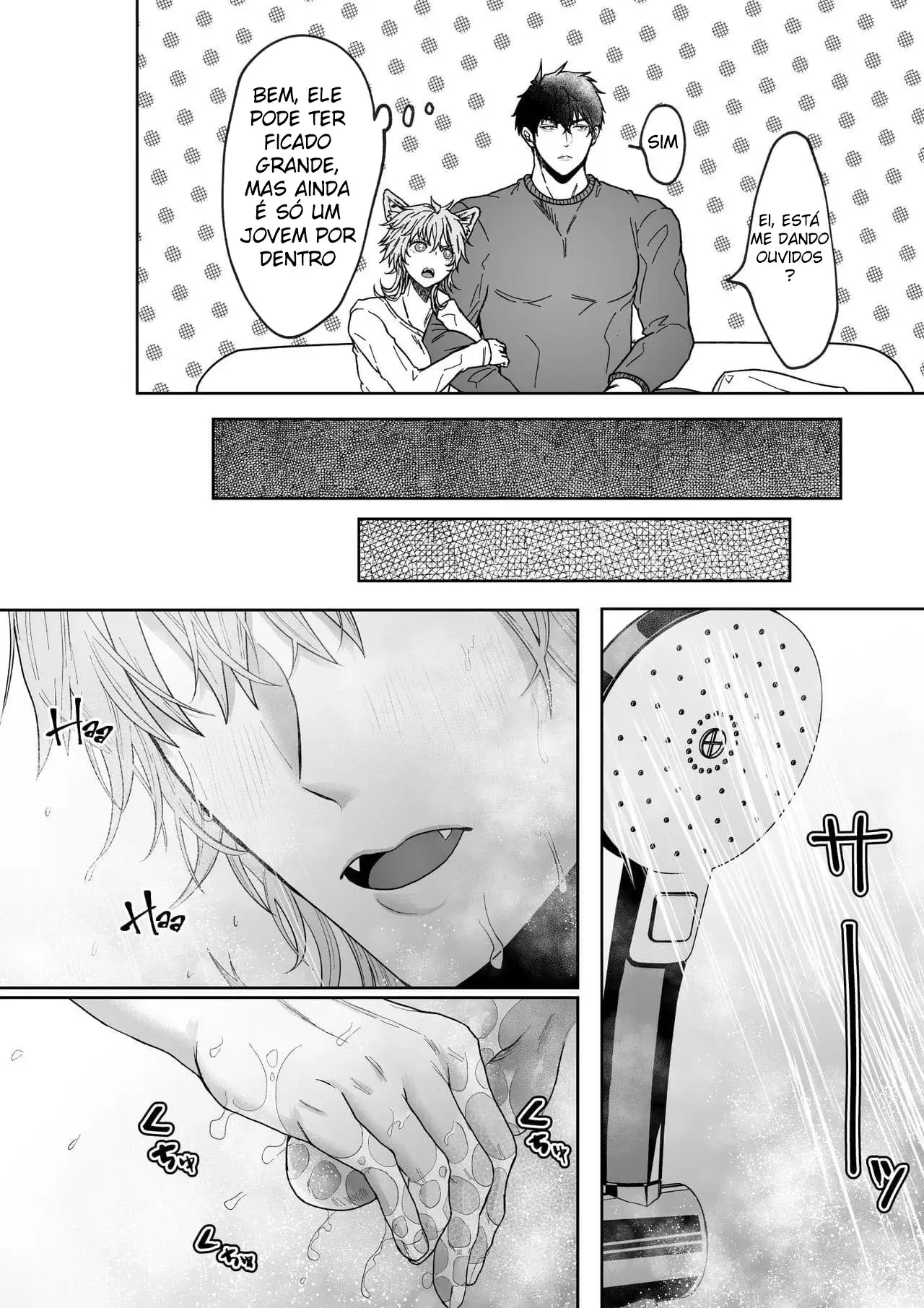 Tem Algo de Estranho Com Meu Cão… Hentai – Página 8