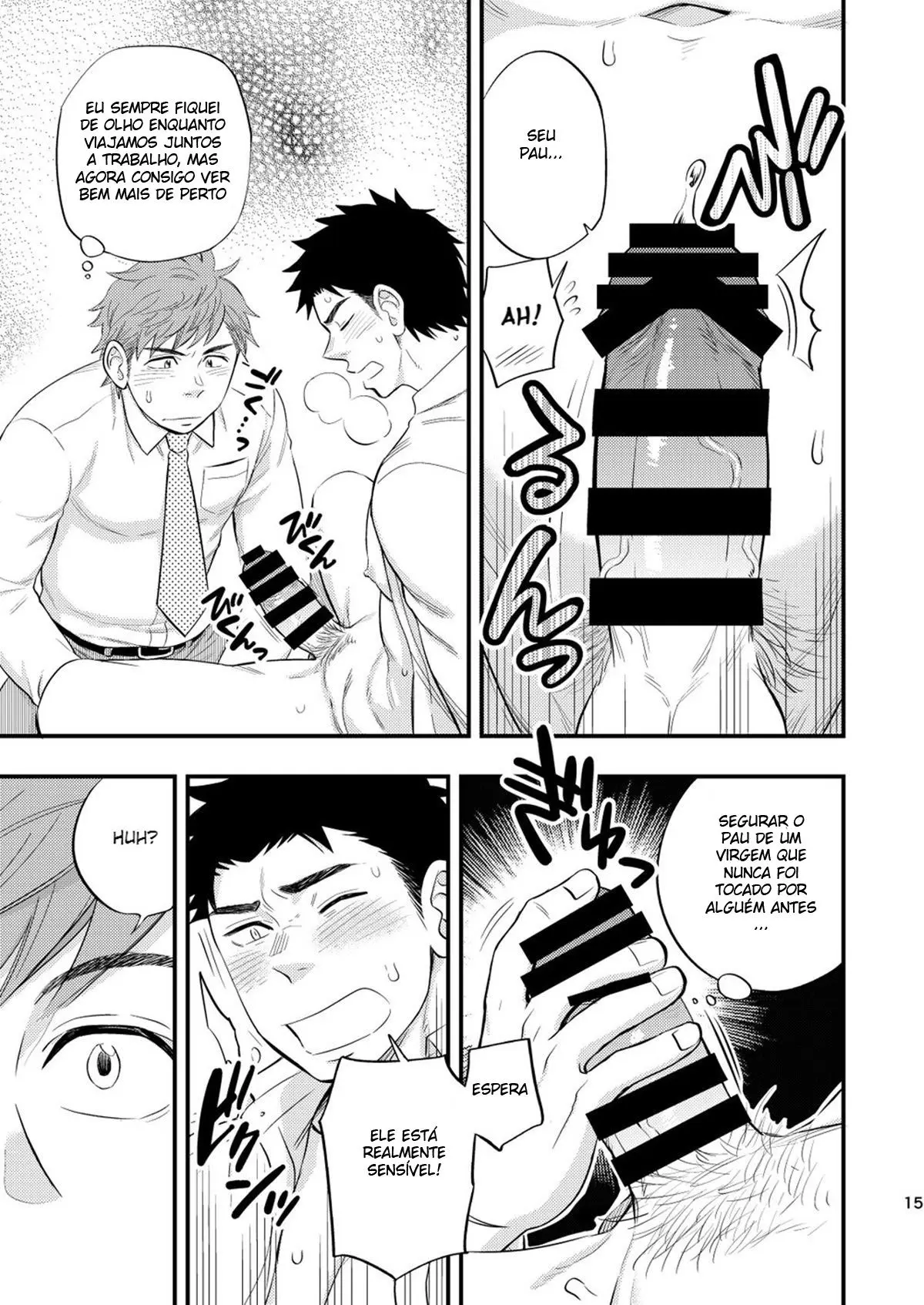 Tirando a Virgindade do Chefe Hentai – Página 16 Tirando a Virgindade do Chefe Hentai – Página 16