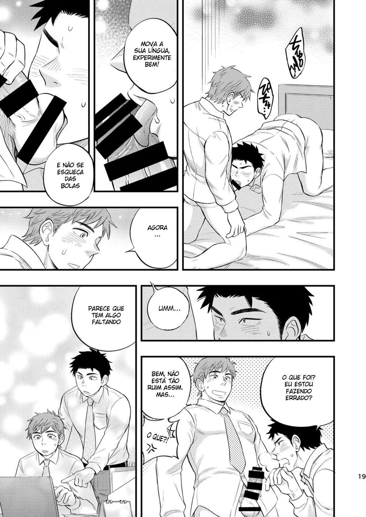 Tirando a Virgindade do Chefe Hentai – Página 20 Tirando a Virgindade do Chefe Hentai – Página 20