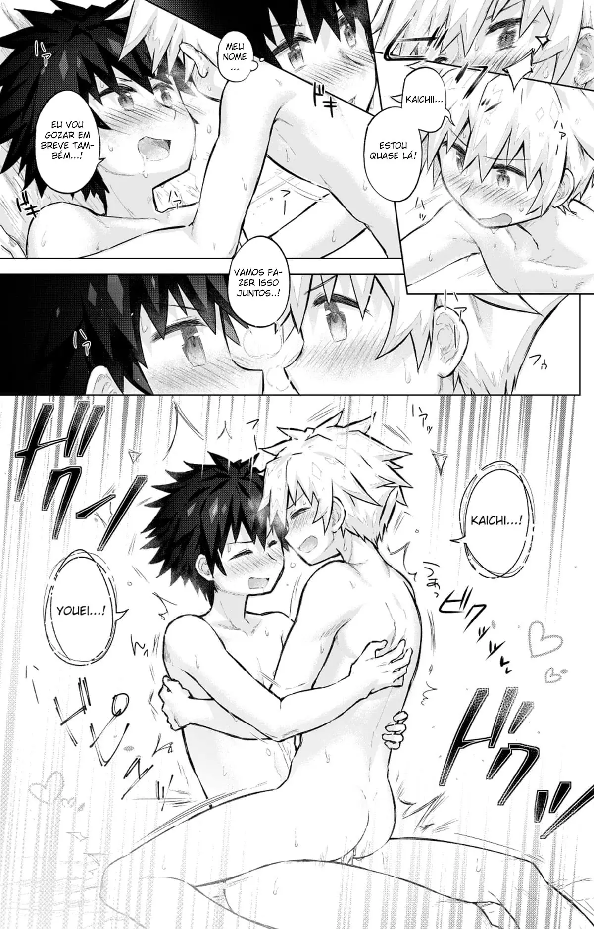 Tomodachi doushi de rabuho ni tomarukoto ni natta Hentai – Página 24