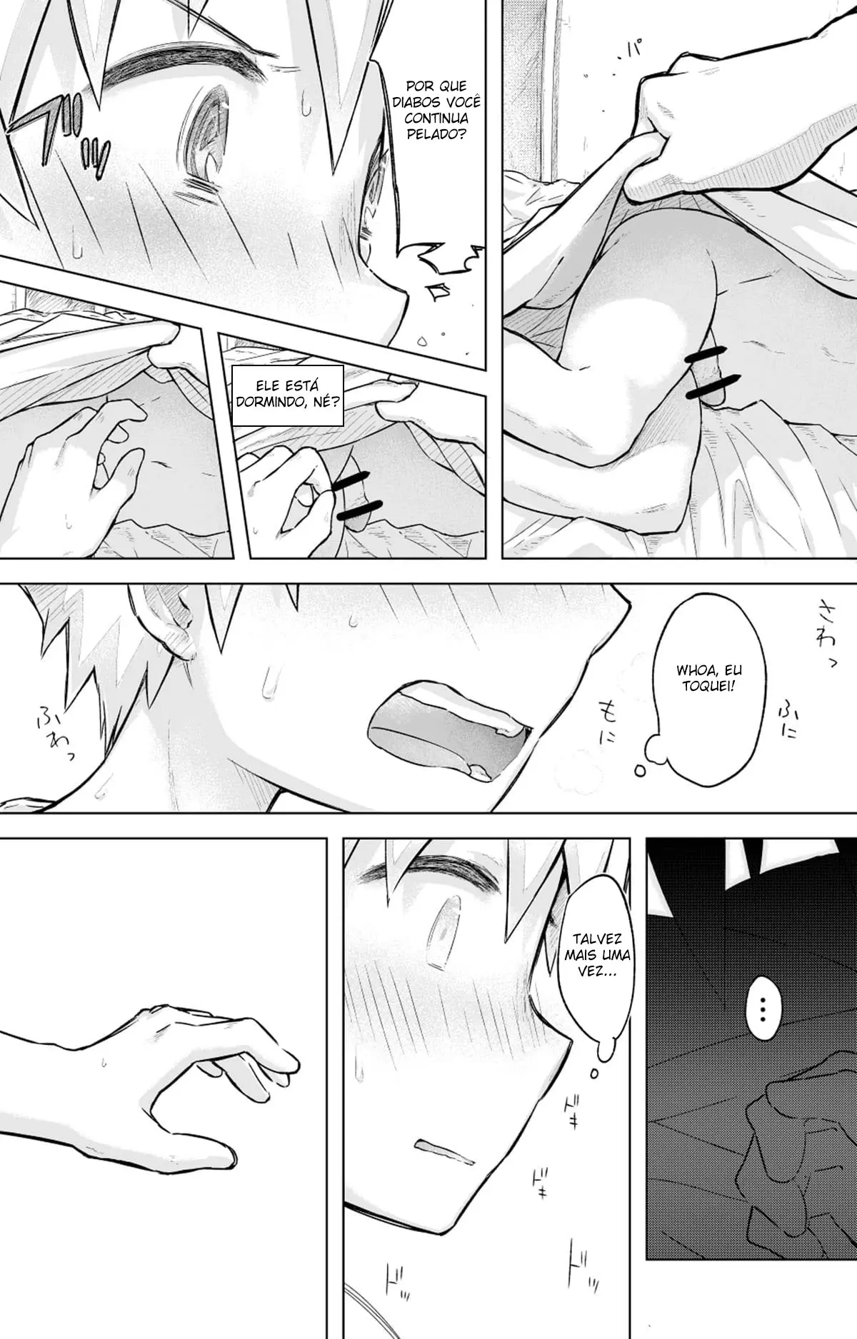 Tomodachi doushi de rabuho ni tomarukoto ni natta Hentai – Página 8