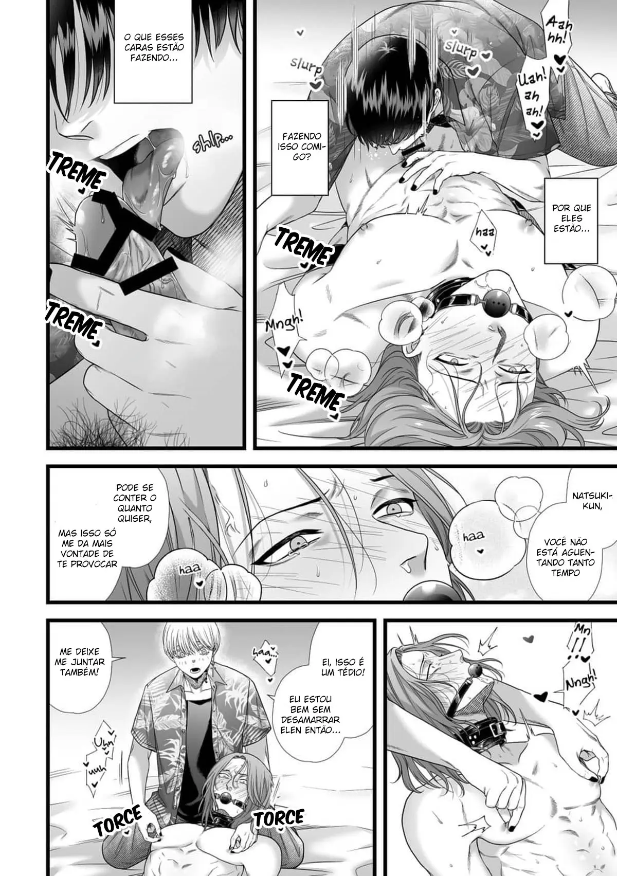 Traído, Drogado e Estuprado por dois Irmãos Gêmeos que Viream do Inferno Hentai – Página 20