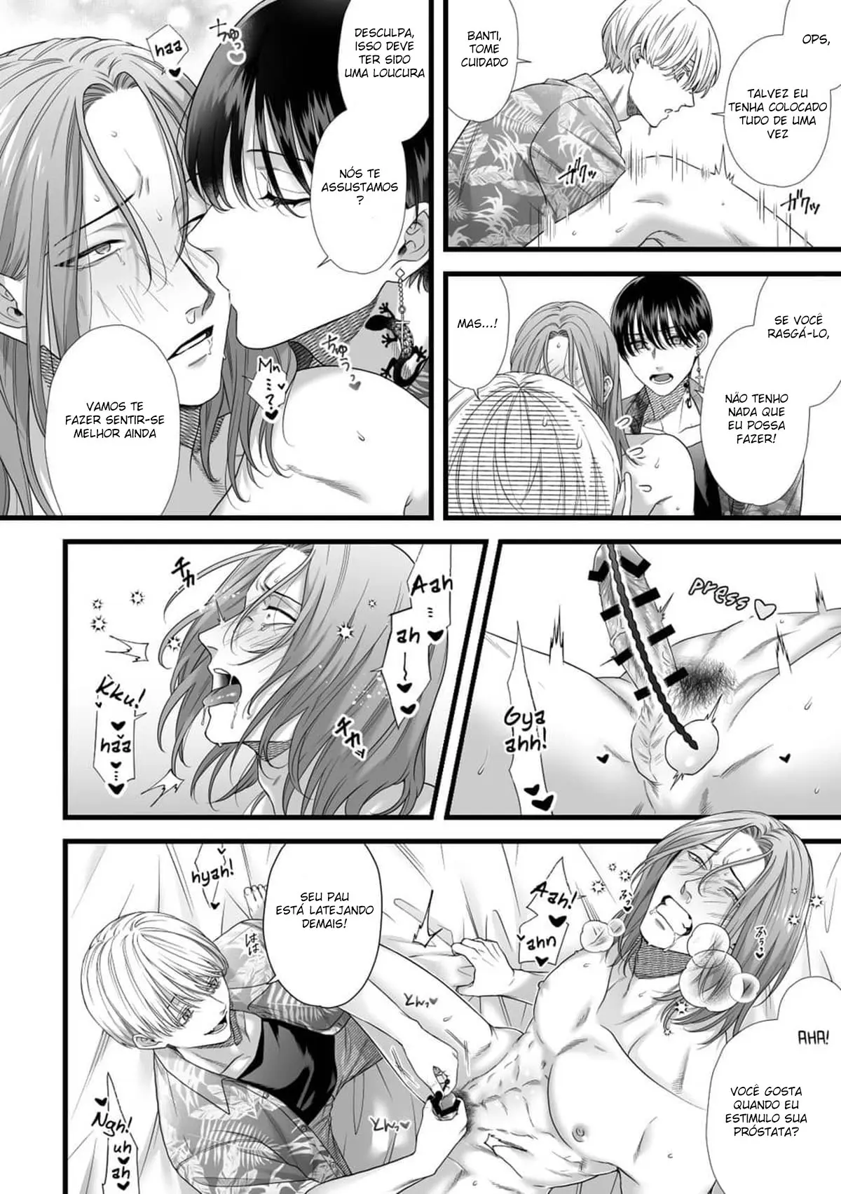 Traído, Drogado e Estuprado por dois Irmãos Gêmeos que Viream do Inferno Hentai – Página 28