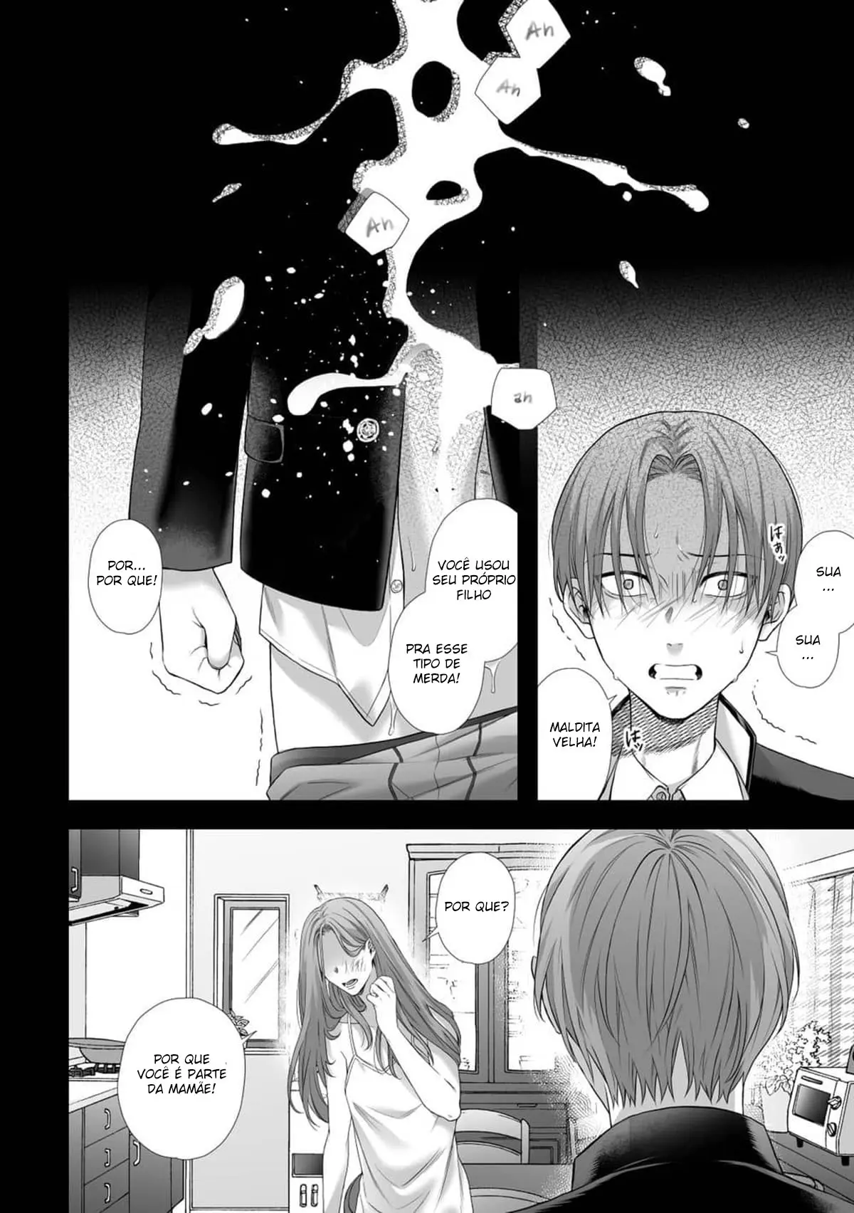 Traído, Drogado e Estuprado por dois Irmãos Gêmeos que Viream do Inferno Hentai – Página 34