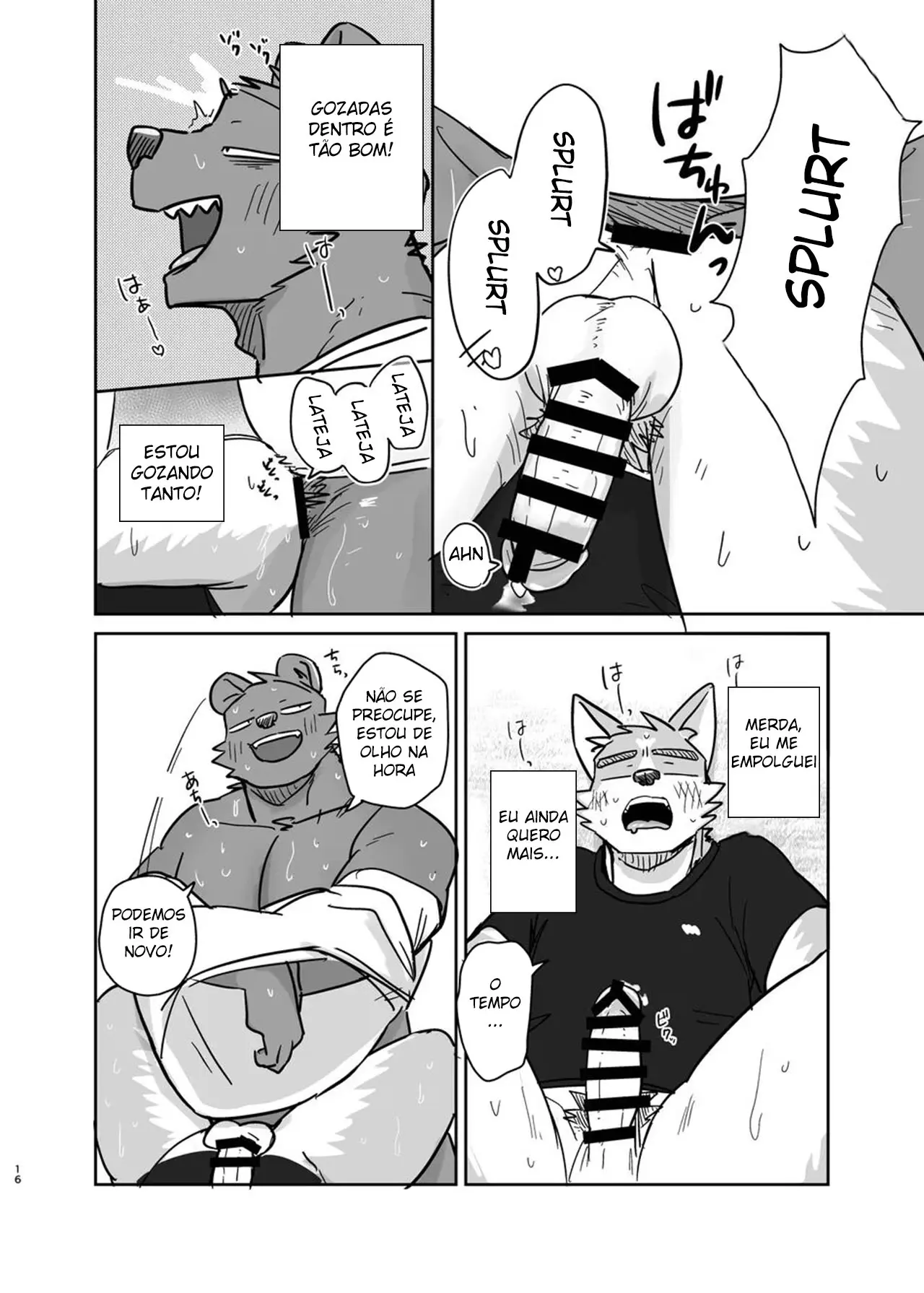 Transando Até A Campainha Tocar Hentai – Página 15