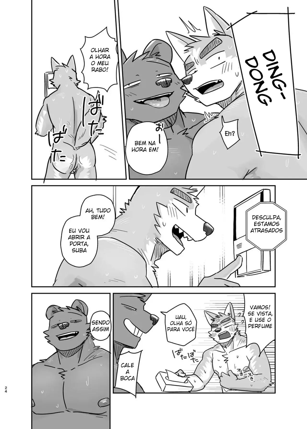 Transando Até A Campainha Tocar Hentai – Página 23