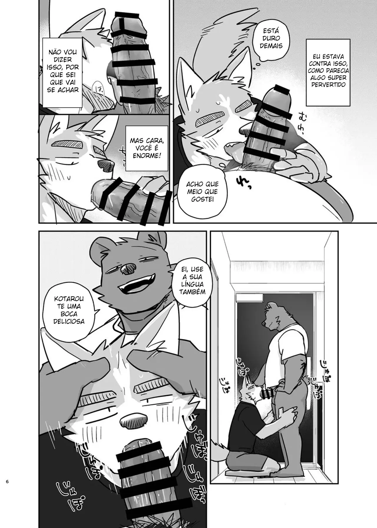 Transando Até A Campainha Tocar Hentai – Página 5