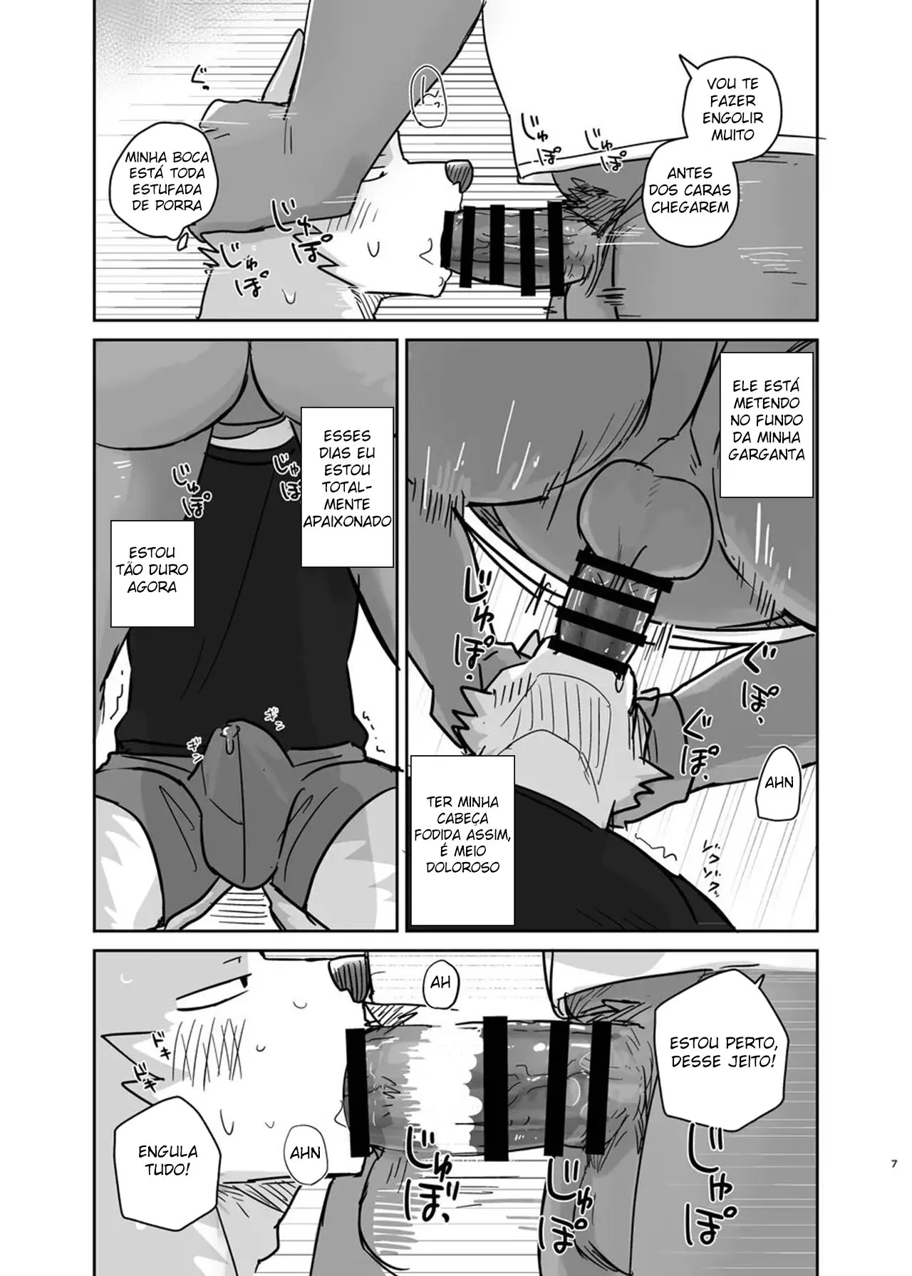 Transando Até A Campainha Tocar Hentai – Página 6