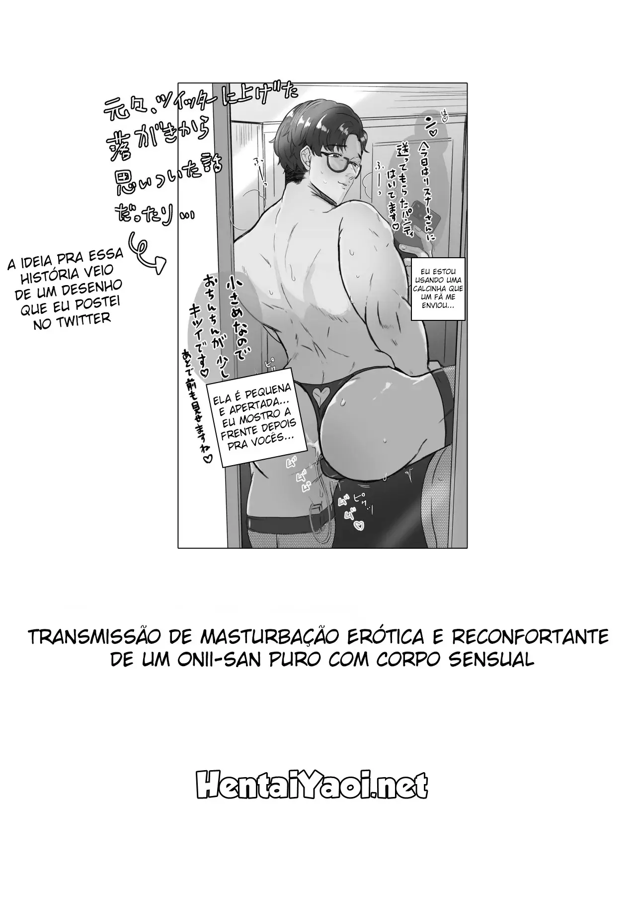 Transmissão de Masturbação Erótica e Reconfortante de um Onii-san Puro com Corpo Sensual Hentai – Página 29