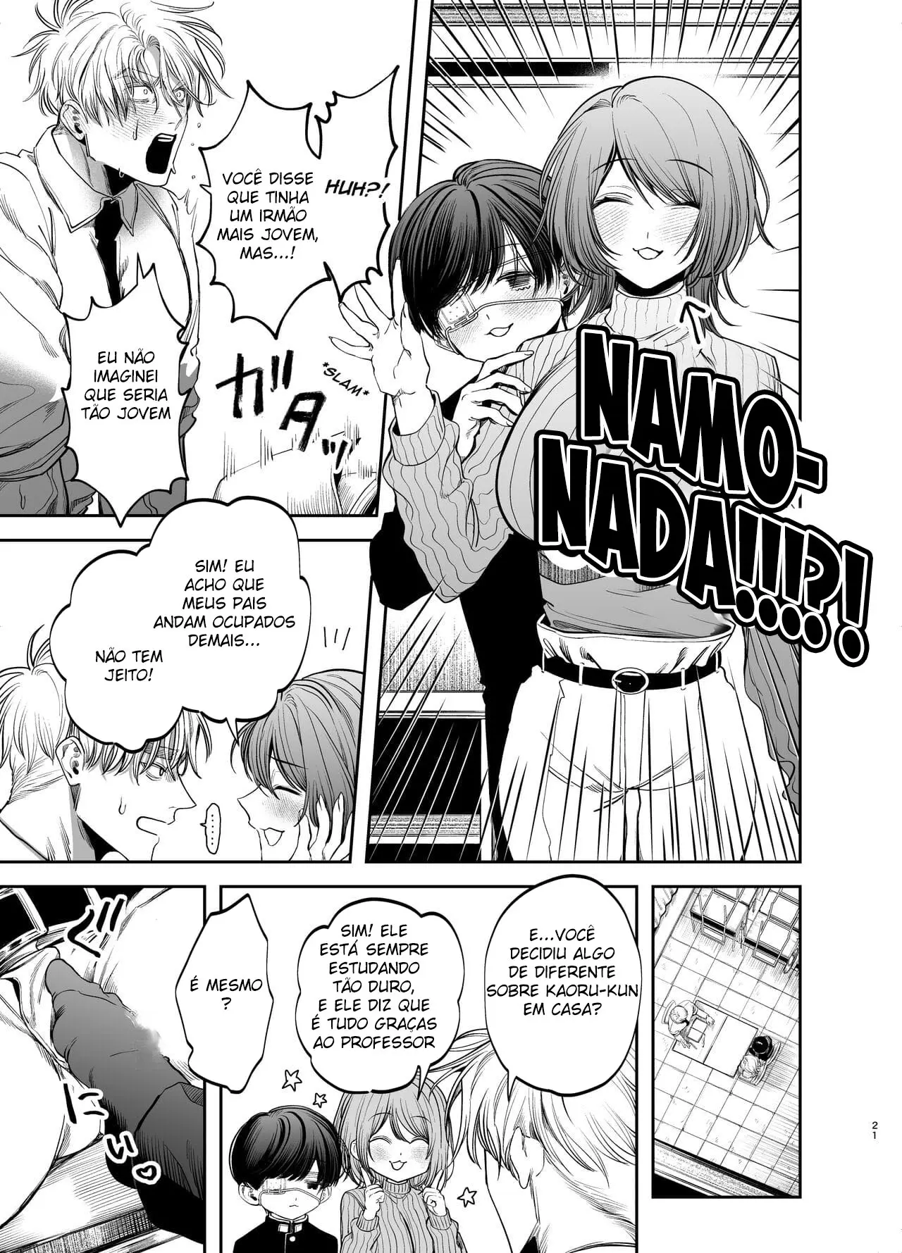 Treinado Sexualmente por Meu Aluno Com Pau Excessivamente Grande, Me Tornei um Escravo Anal Hentai – Página 21