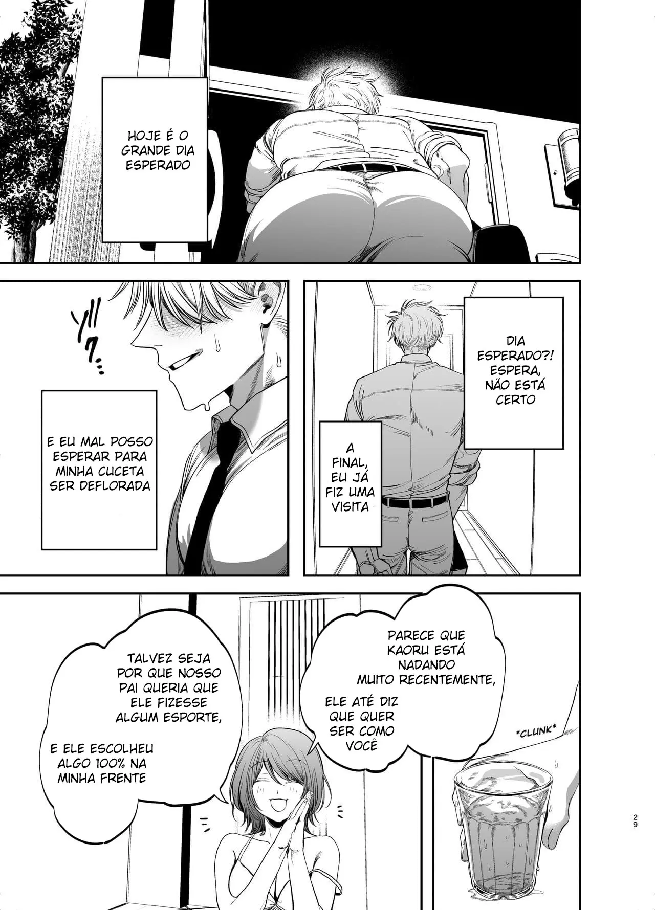 Treinado Sexualmente por Meu Aluno Com Pau Excessivamente Grande, Me Tornei um Escravo Anal Hentai – Página 29