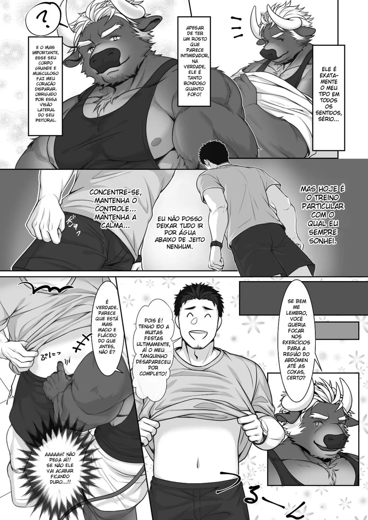Treino de Musculação! Hentai – Página 7