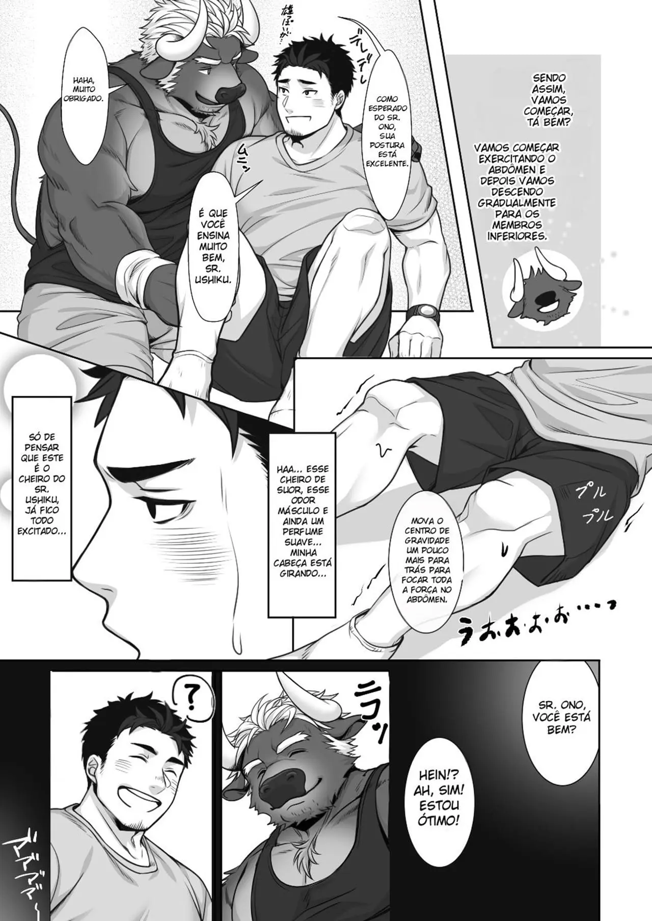 Treino de Musculação! Hentai – Página 8