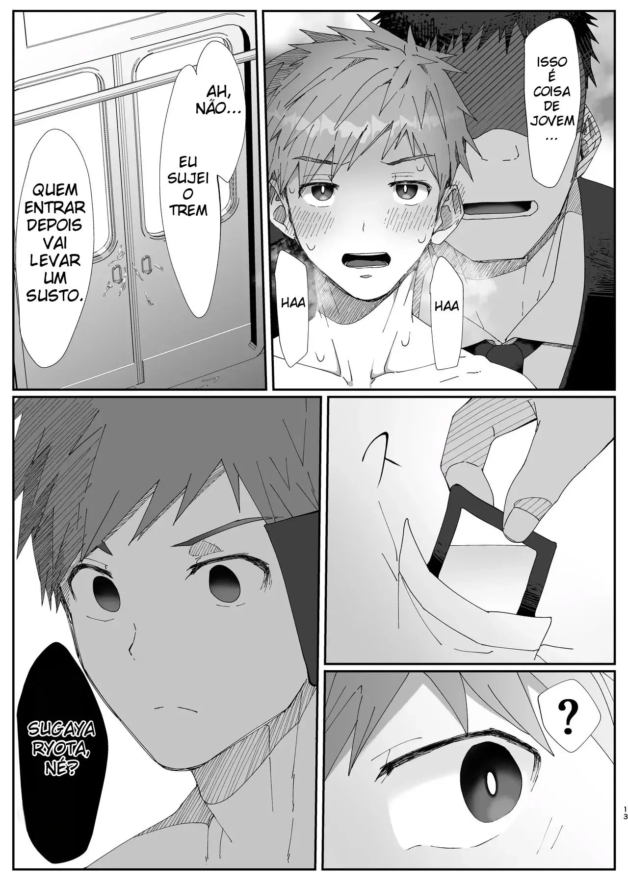 Trem do Primeiro Amor ~ Como Se o Amor Pudesse Começar Com Assédio no Trem ~ Hentai – Página 13