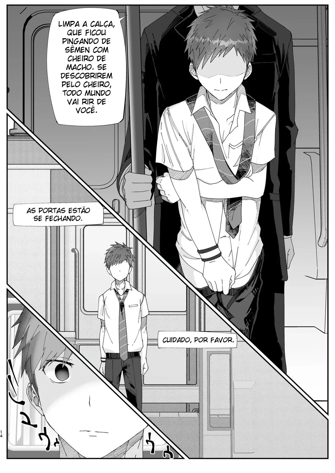 Trem do Primeiro Amor ~ Como Se o Amor Pudesse Começar Com Assédio no Trem ~ Hentai – Página 14