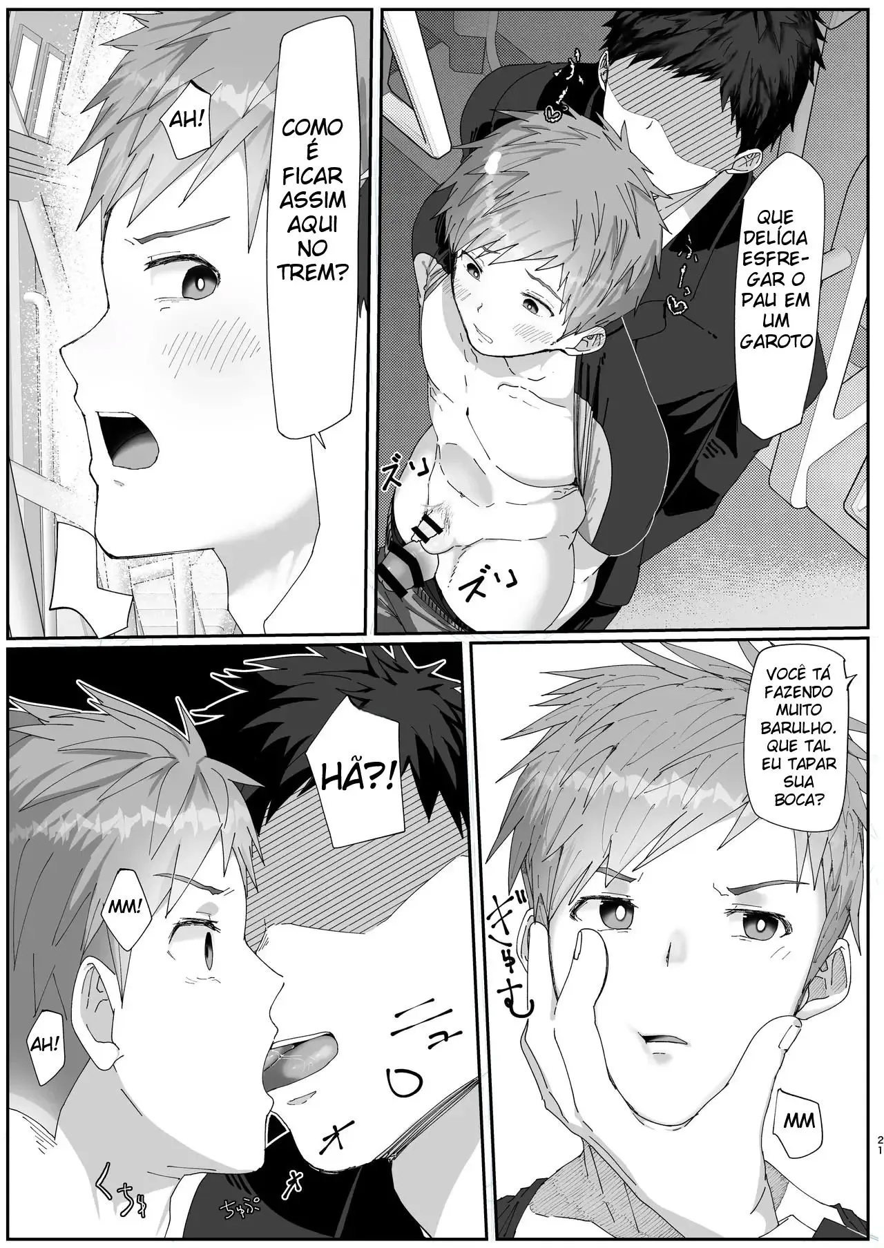 Trem do Primeiro Amor ~ Como Se o Amor Pudesse Começar Com Assédio no Trem ~ Hentai – Página 21