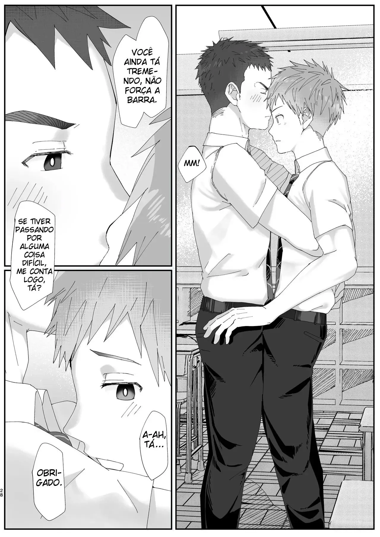 Trem do Primeiro Amor ~ Como Se o Amor Pudesse Começar Com Assédio no Trem ~ Hentai – Página 28