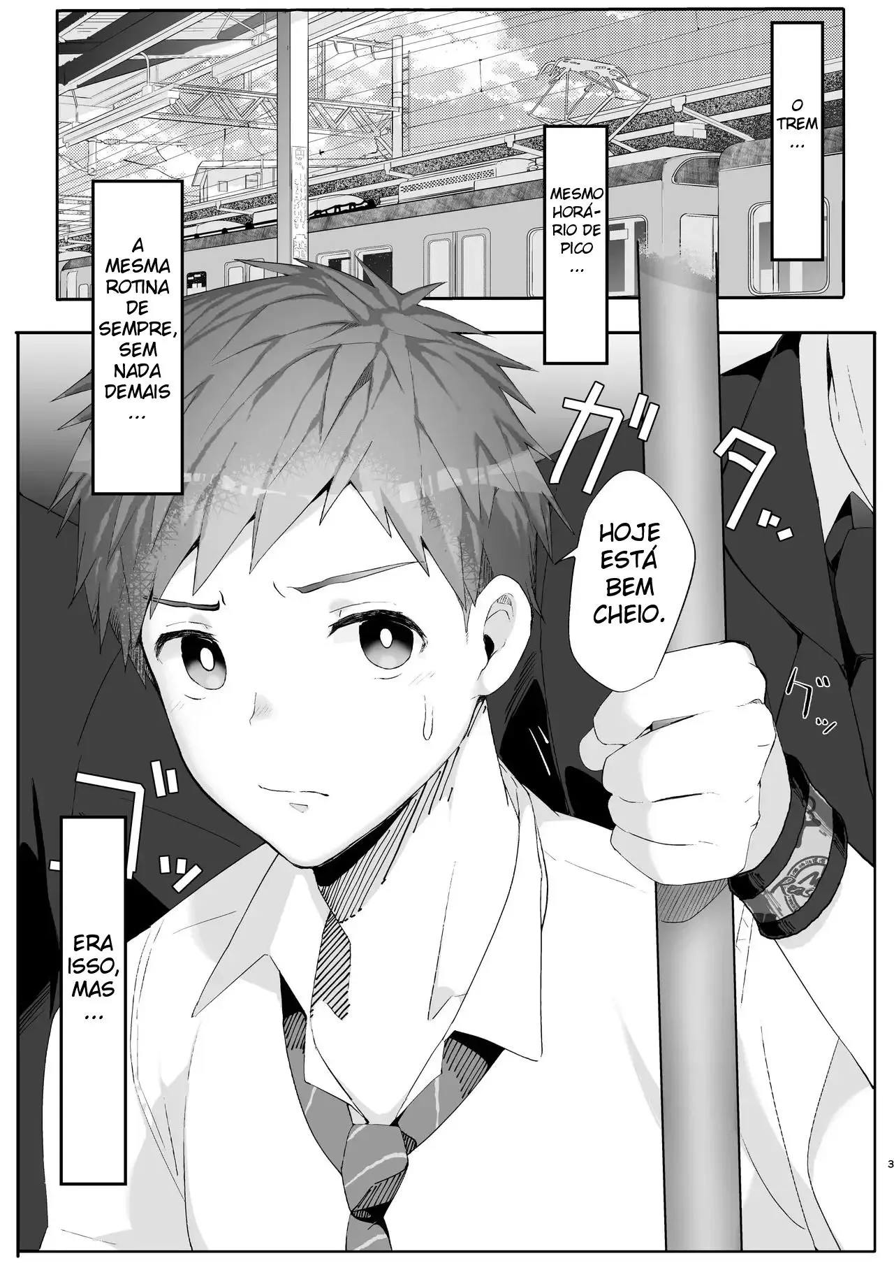 Trem do Primeiro Amor ~ Como Se o Amor Pudesse Começar Com Assédio no Trem ~ Hentai – Página 3
