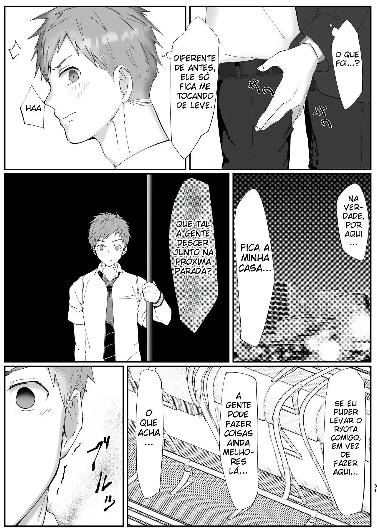Trem do Primeiro Amor ~ Como Se o Amor Pudesse Começar Com Assédio no Trem ~ Hentai – Página 31