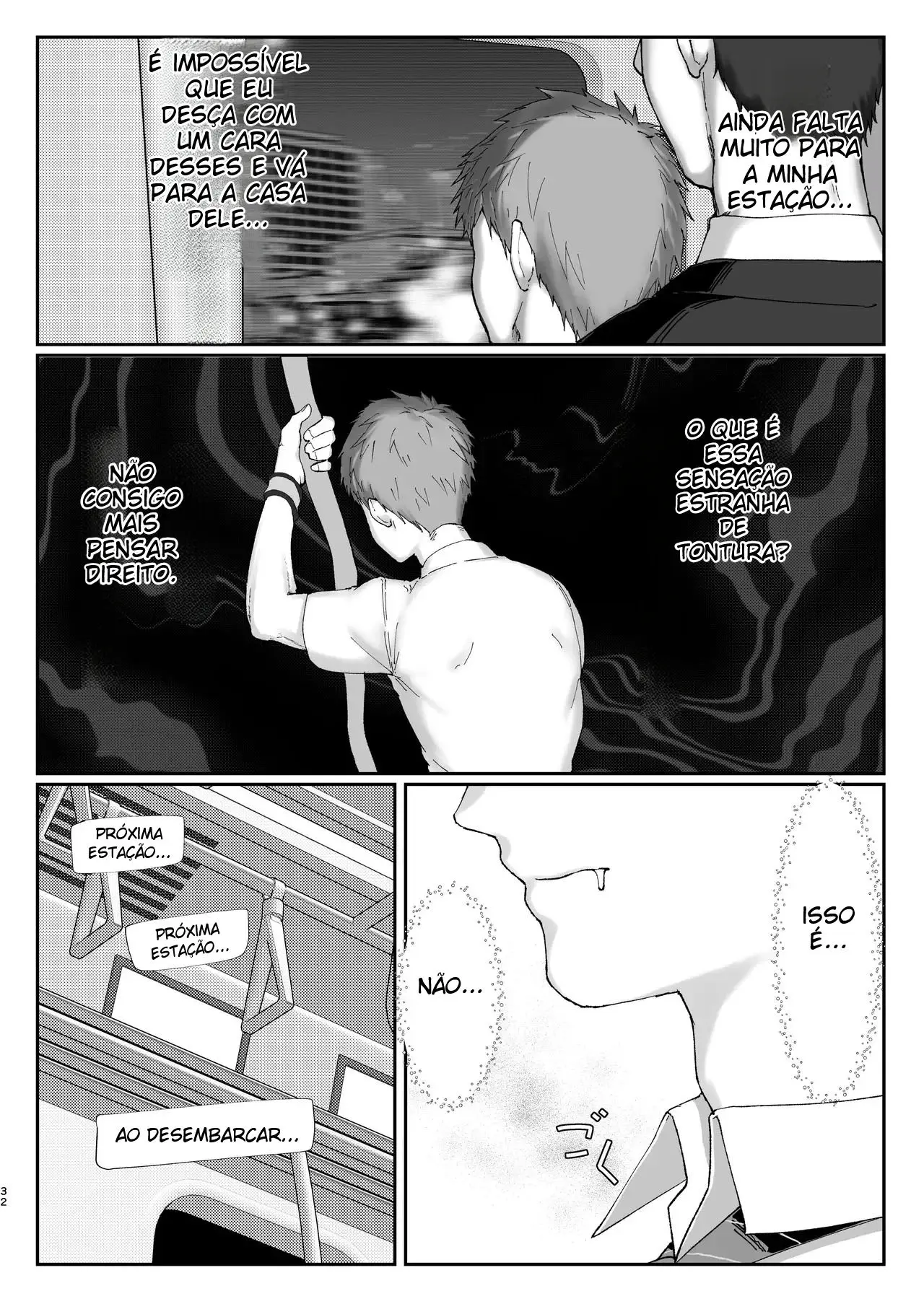 Trem do Primeiro Amor ~ Como Se o Amor Pudesse Começar Com Assédio no Trem ~ Hentai – Página 32