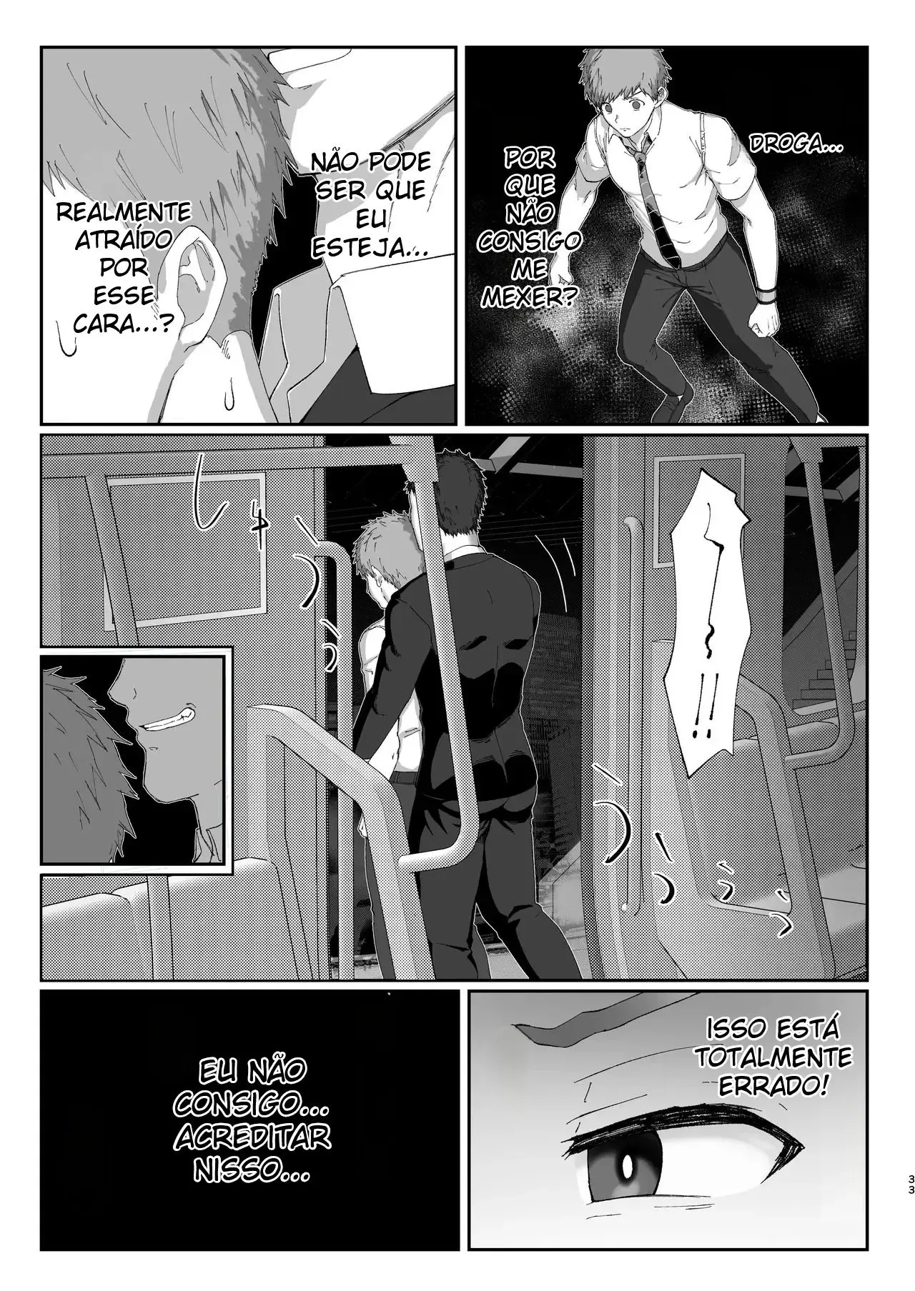 Trem do Primeiro Amor ~ Como Se o Amor Pudesse Começar Com Assédio no Trem ~ Hentai – Página 33