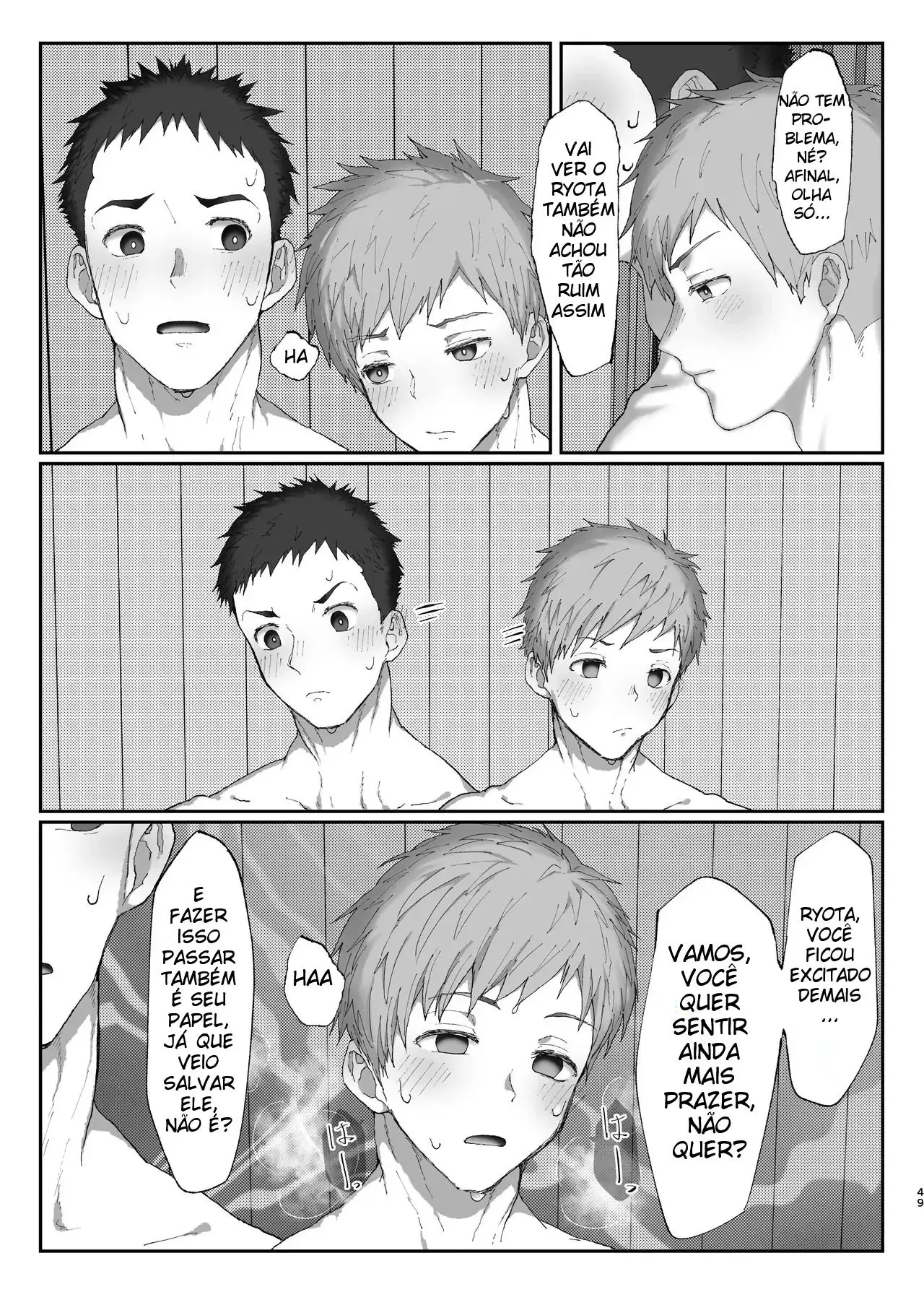 Trem do Primeiro Amor ~ Como Se o Amor Pudesse Começar Com Assédio no Trem ~ Hentai – Página 49