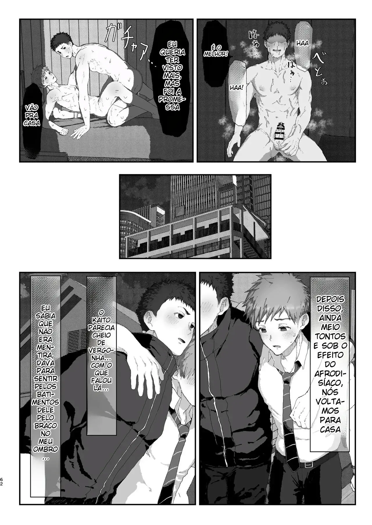 Trem do Primeiro Amor ~ Como Se o Amor Pudesse Começar Com Assédio no Trem ~ Hentai – Página 62