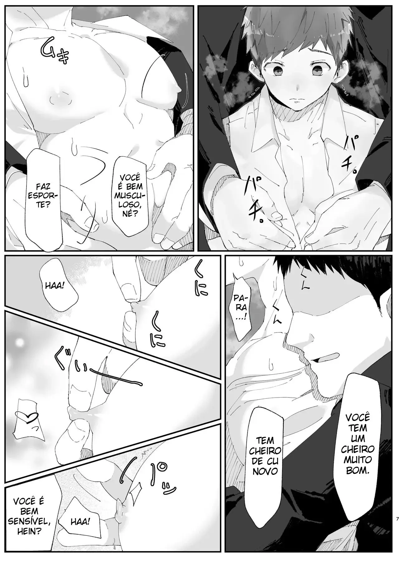 Trem do Primeiro Amor ~ Como Se o Amor Pudesse Começar Com Assédio no Trem ~ Hentai – Página 7