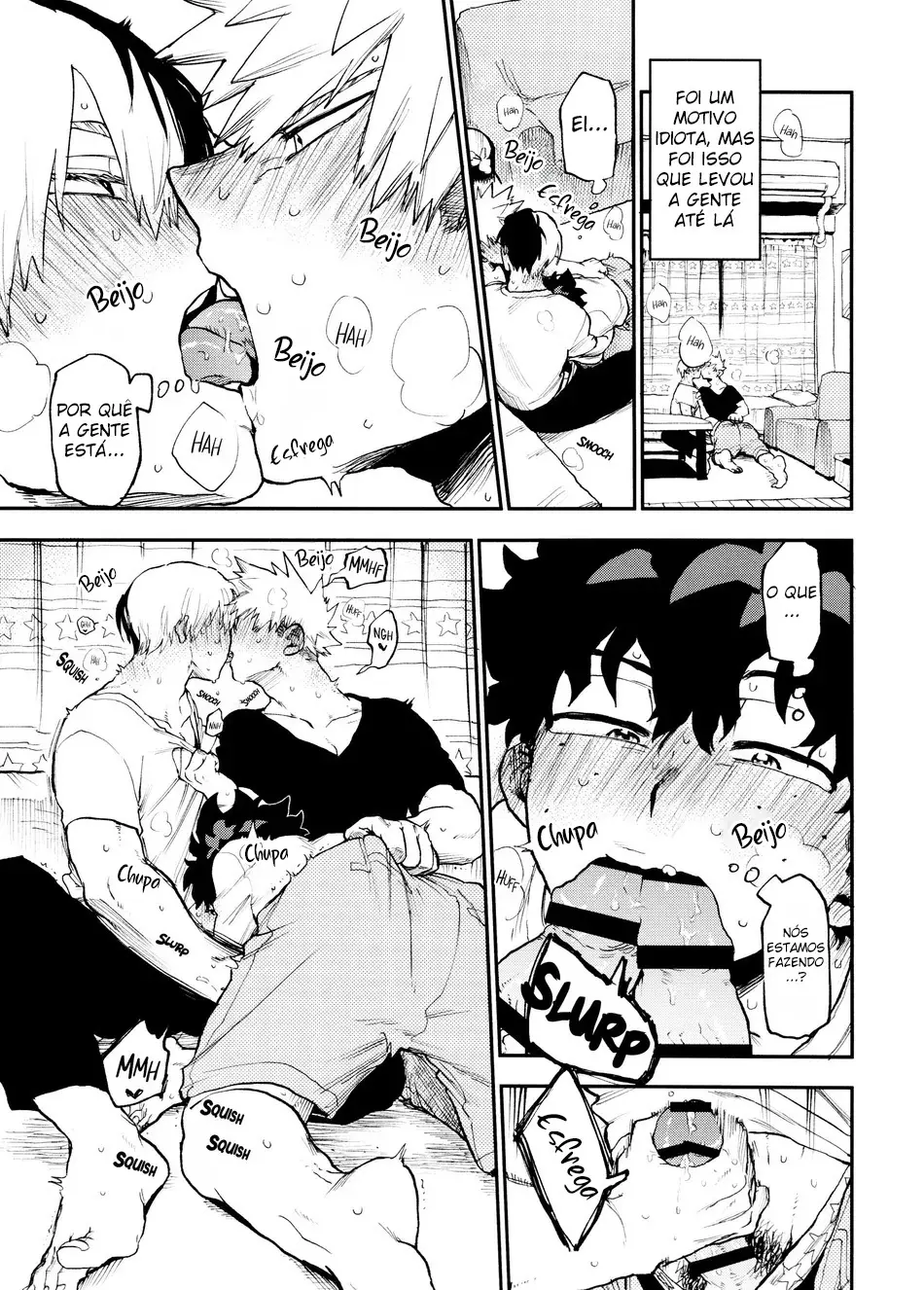 Três Amigos Com Benefícios Hentai – Página 14