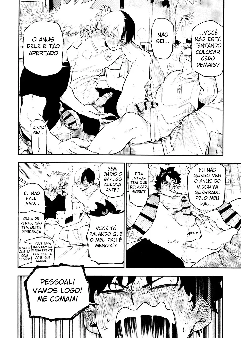 Três Amigos Com Benefícios Hentai – Página 21