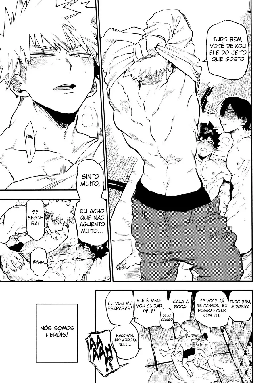 Três Amigos Com Benefícios Hentai – Página 8