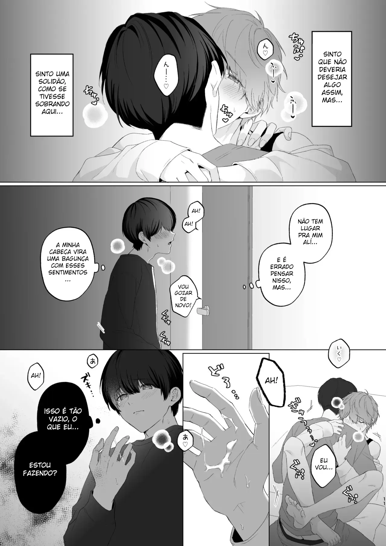 Três Irmãos, Muito Próximos, Fazendo Coisas Safadezas e Recebendo Sexo Oral Hentai – Página 10