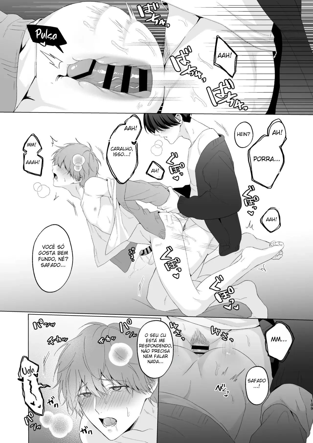 Três Irmãos, Muito Próximos, Fazendo Coisas Safadezas e Recebendo Sexo Oral Hentai – Página 108