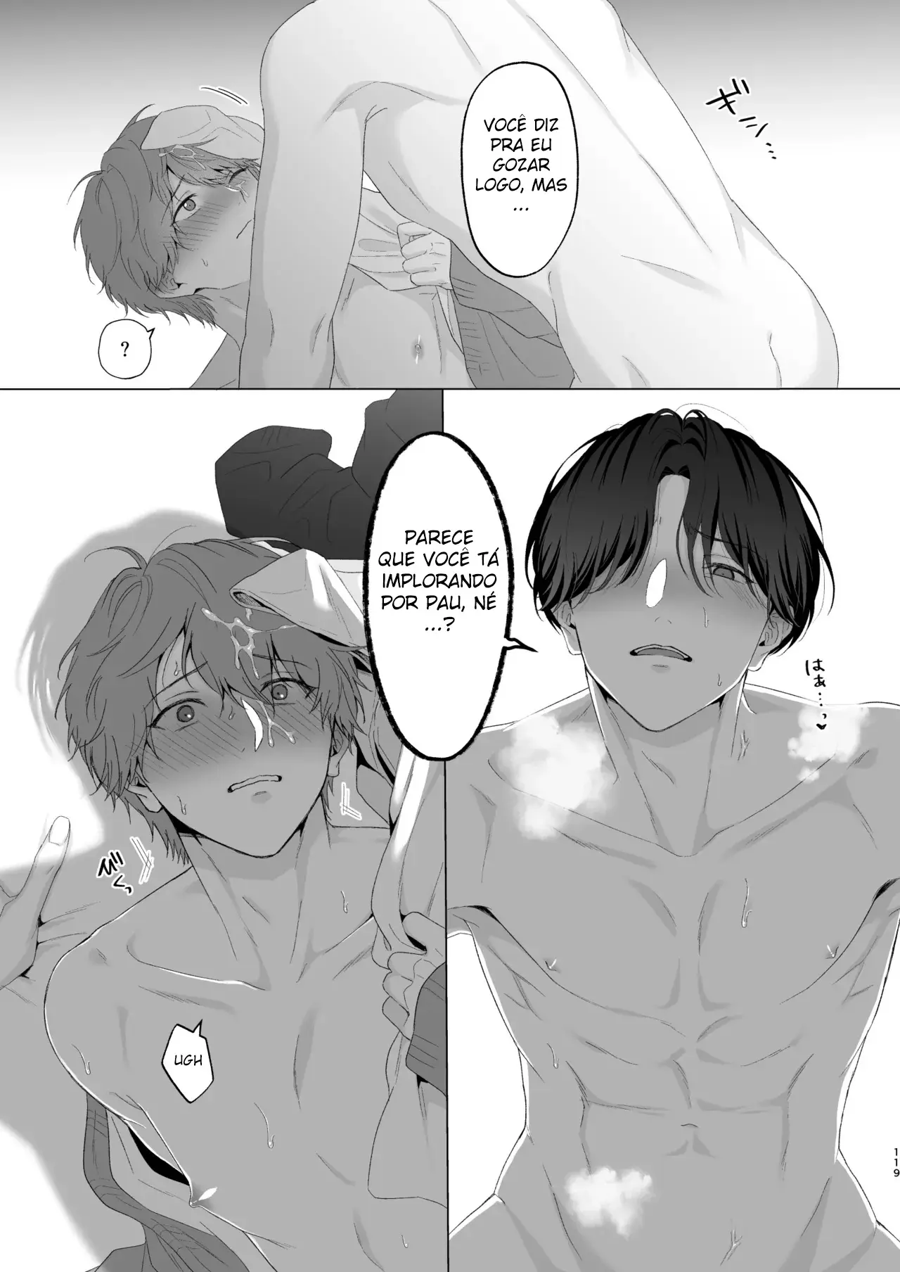 Três Irmãos, Muito Próximos, Fazendo Coisas Safadezas e Recebendo Sexo Oral Hentai – Página 118