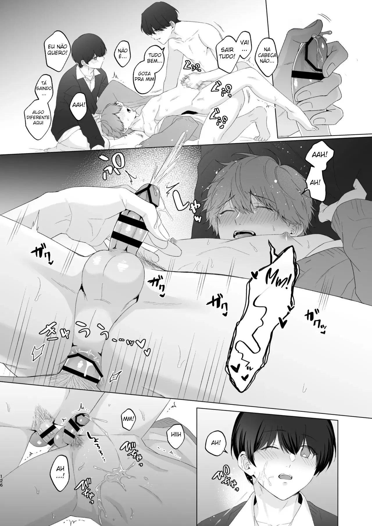 Três Irmãos, Muito Próximos, Fazendo Coisas Safadezas e Recebendo Sexo Oral Hentai – Página 125