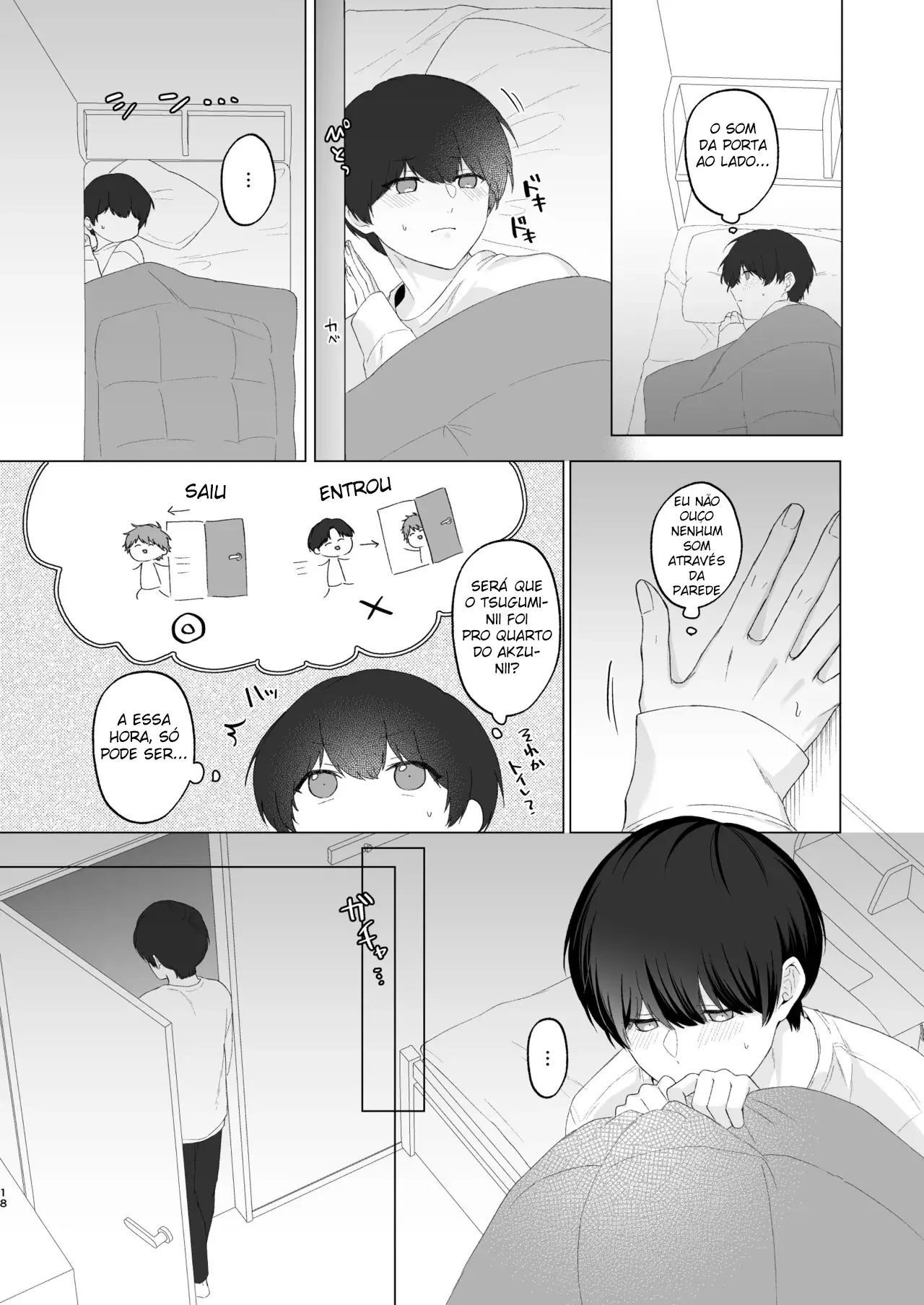 Três Irmãos, Muito Próximos, Fazendo Coisas Safadezas e Recebendo Sexo Oral Hentai – Página 17