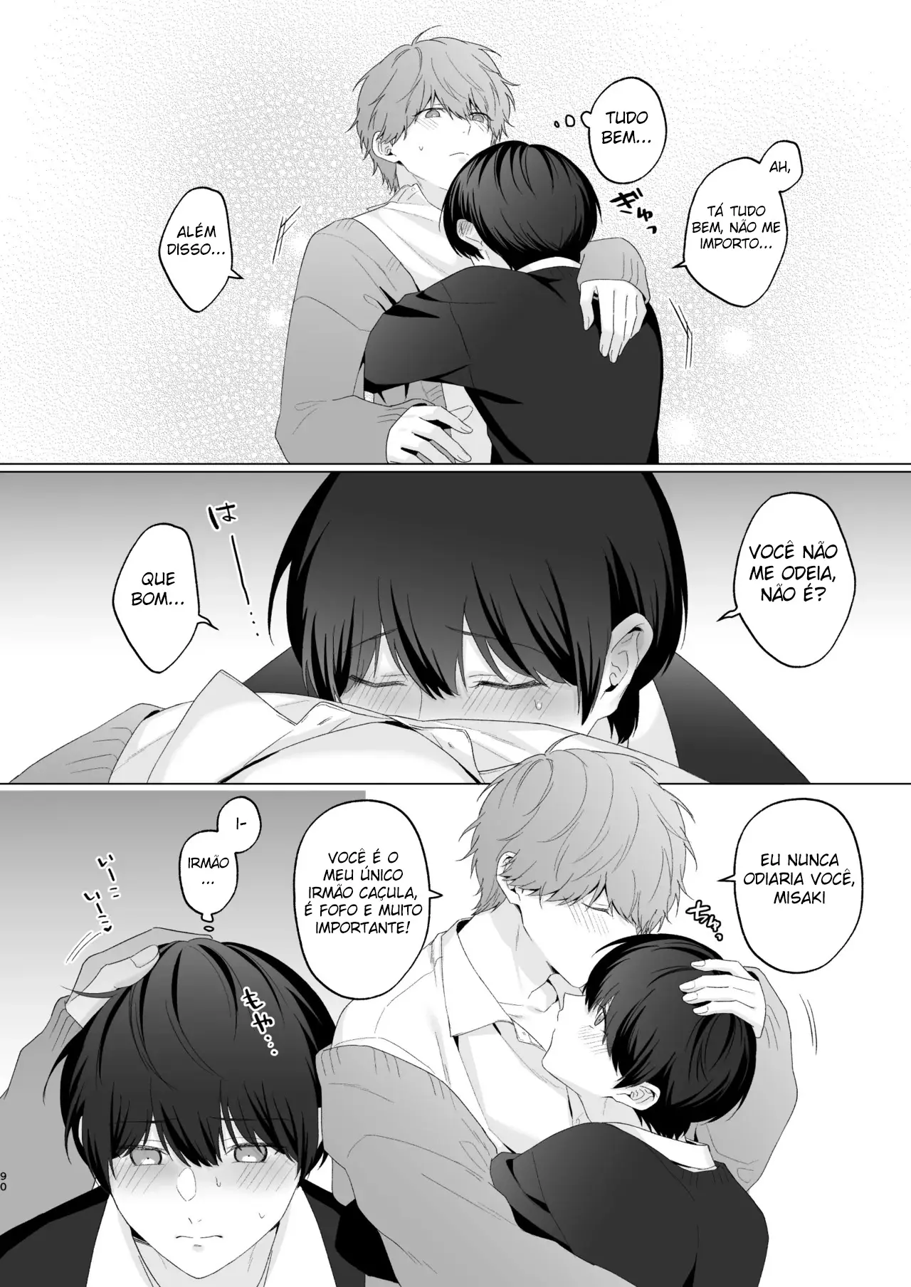 Três Irmãos, Muito Próximos, Fazendo Coisas Safadezas e Recebendo Sexo Oral Hentai – Página 89