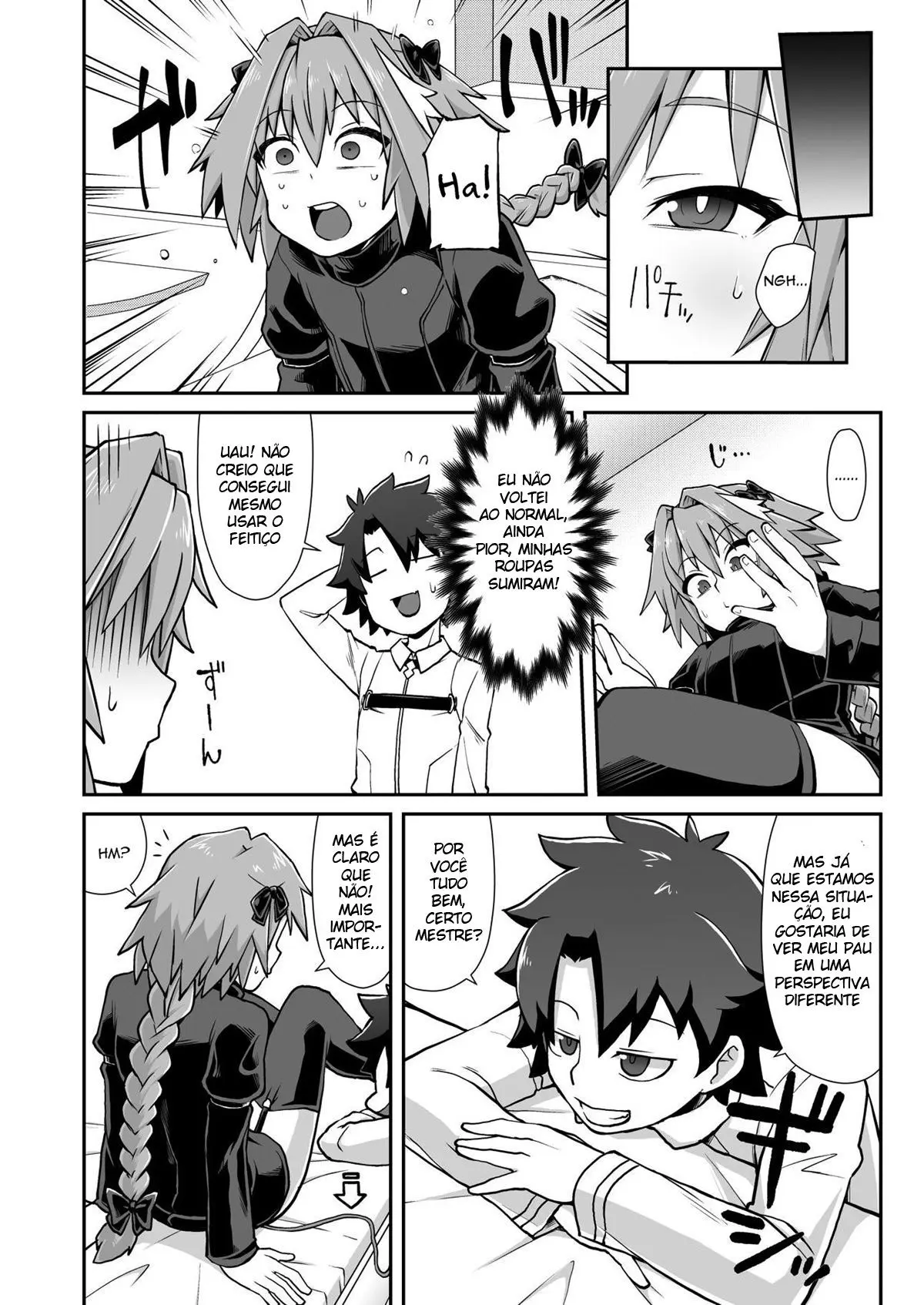 Troca de Mestre Hentai – Página 7