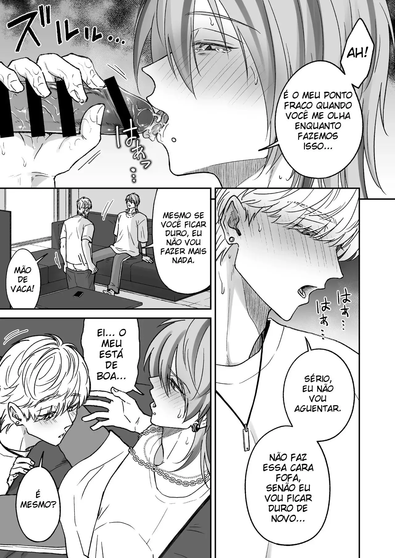 Trocando Carinhos na Praia Com Um Gyaruo no Nosso Segundo Mês de Namoro Hentai – Página 11